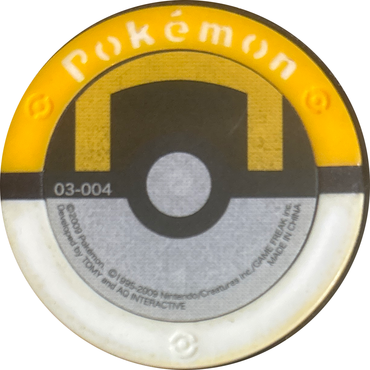 Infernape collectible #03-004, Pokemon Battrio Mewtwo's Challenge Chapter Checklist (2008), back