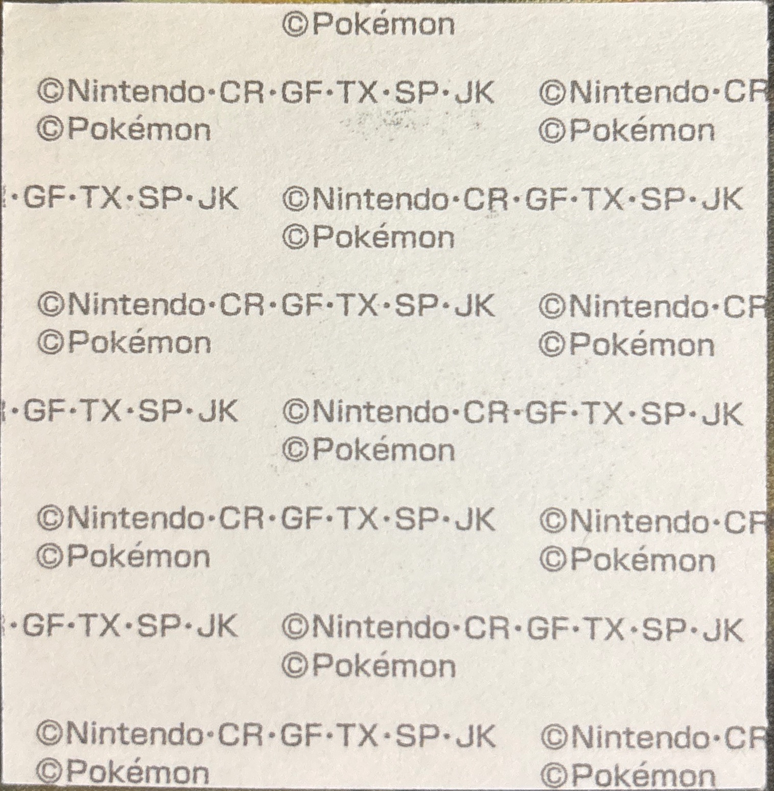 Turtwig bread sticker #2006, Daiichi Pan Pokémon Deco Chara Wave 98 Bread Stickers Checklist, back
