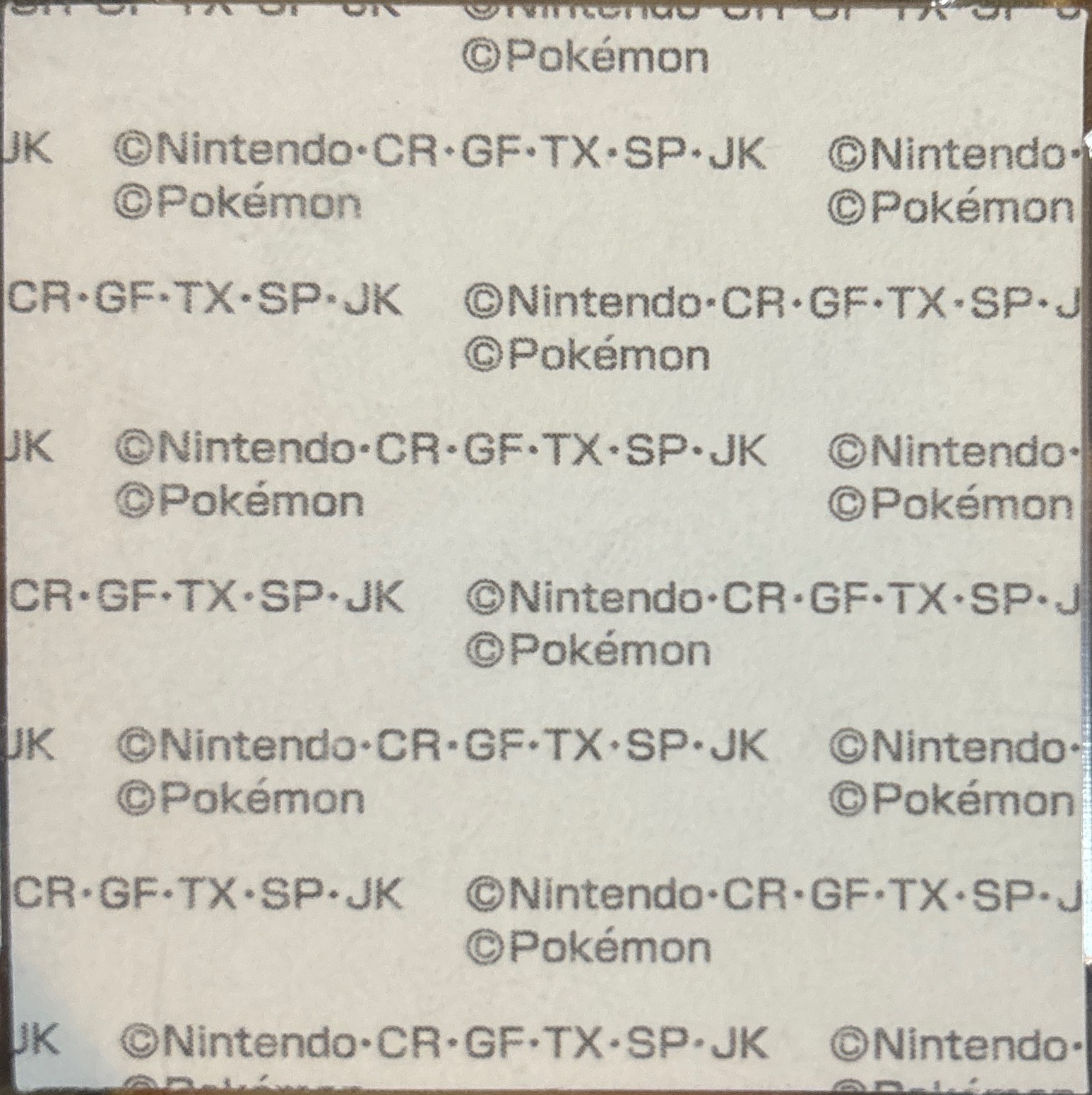 Sylveon bread sticker #4222, Daiichi Pan Pokémon Deco Chara Wave 191 Bread Stickers Checklist, back