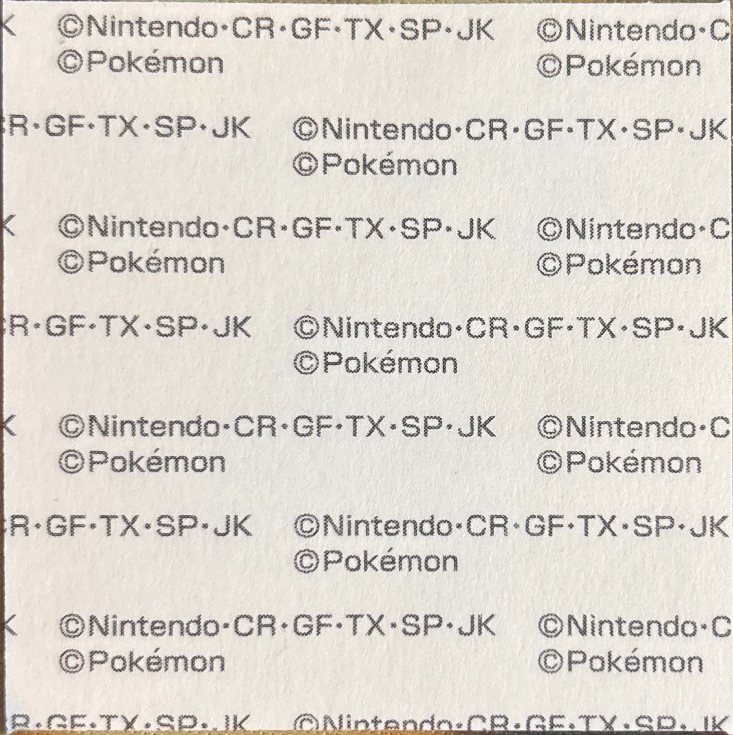 Latios bread sticker, Daiichi Pan Pokémon Deco Chara Wave 212 Bread Stickers Checklist, back