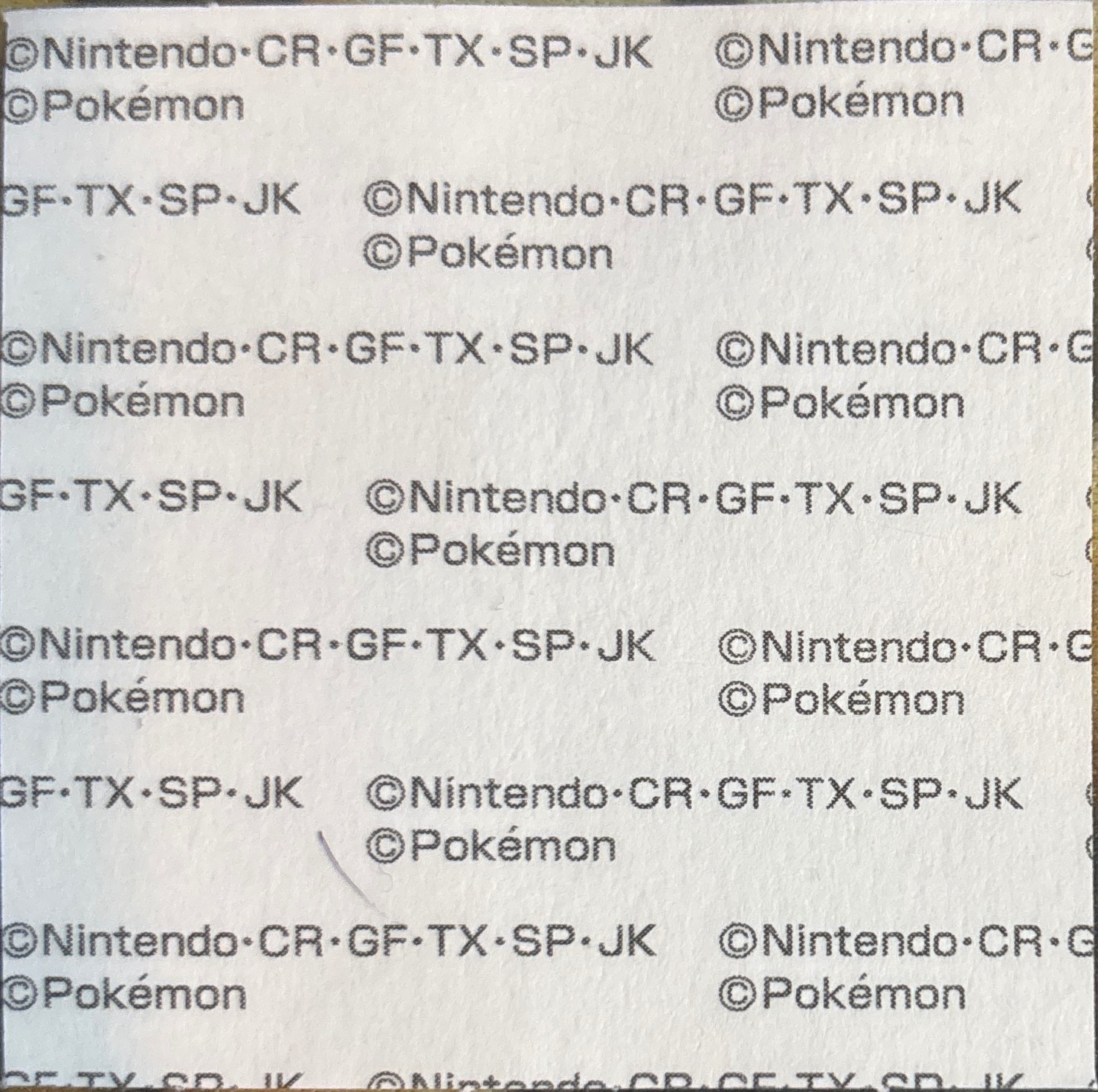 Lucario bread sticker #3853, Daiichi Pan Pokémon Deco Chara Wave 179 Bread Stickers Checklist, back