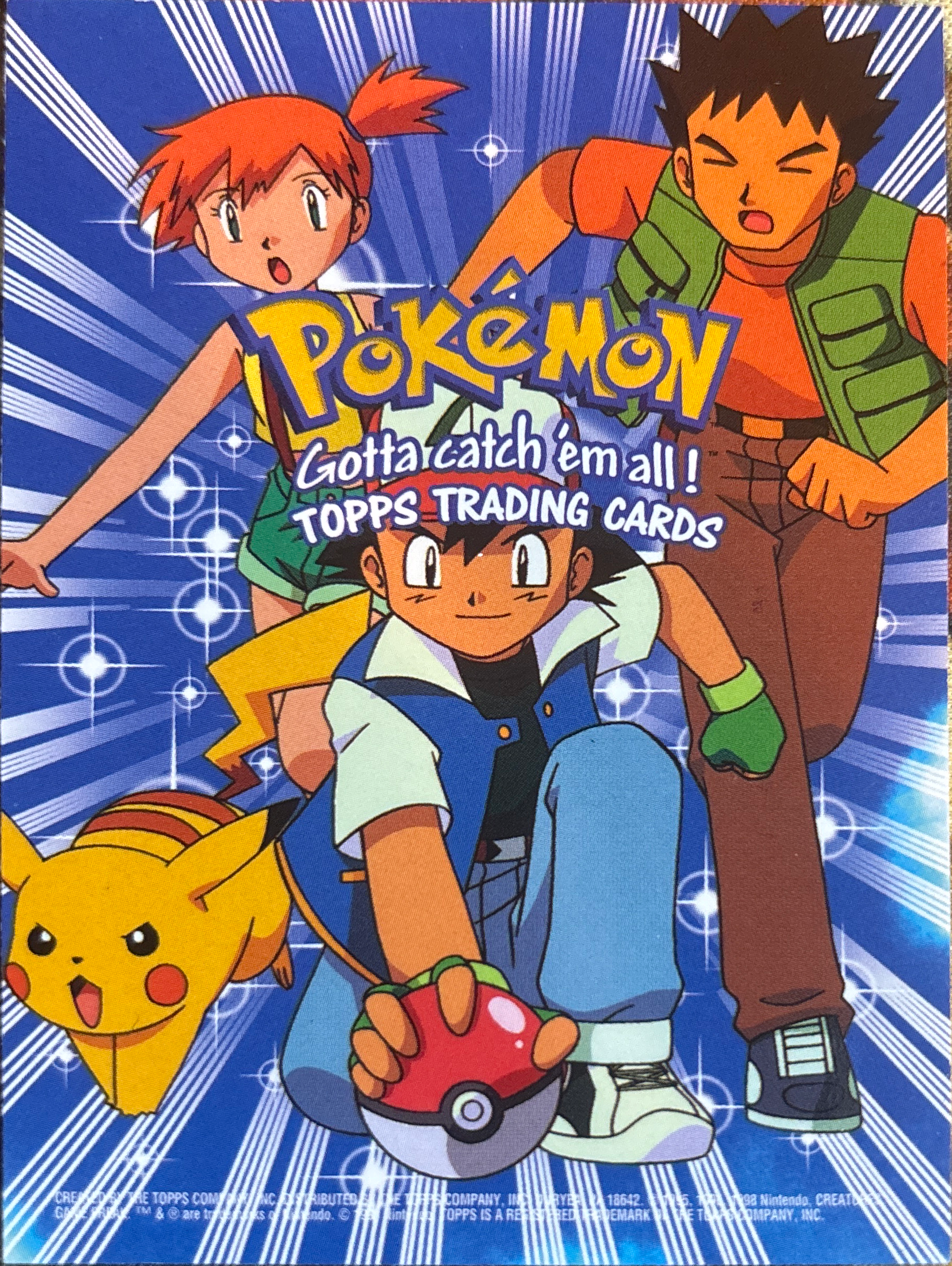 card #CL, Pokemon Topps First Movie Trading Cards (1999), front