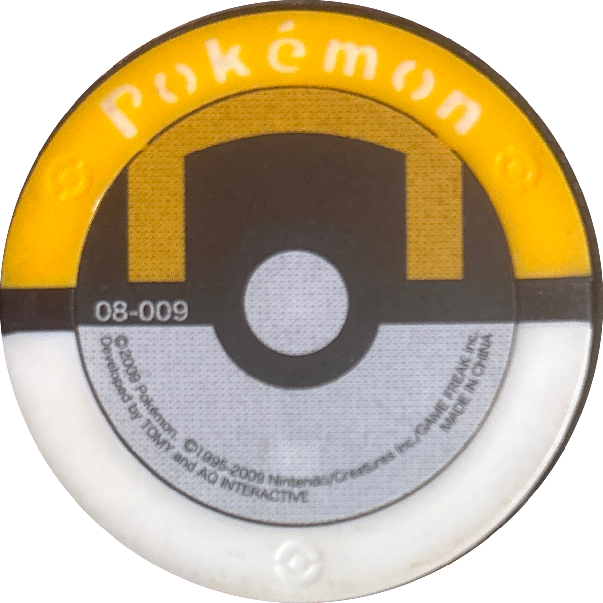 Infernape collectible #08-009, Pokemon Battrio Jirachi's Wish Chapter Checklist (2009), back