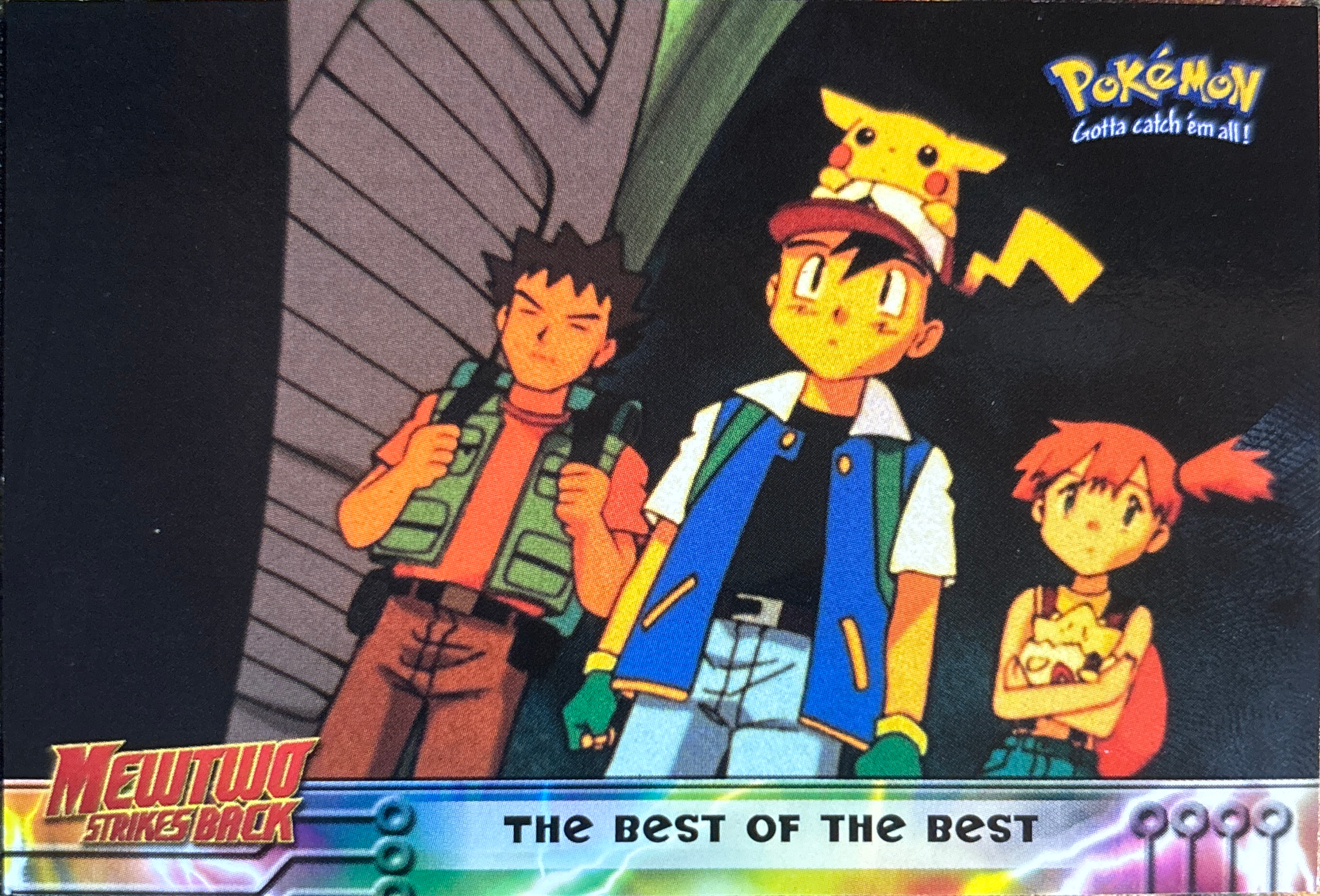 The Best of the Best card #20, Pokemon Topps First Movie Trading Cards (1999), front
