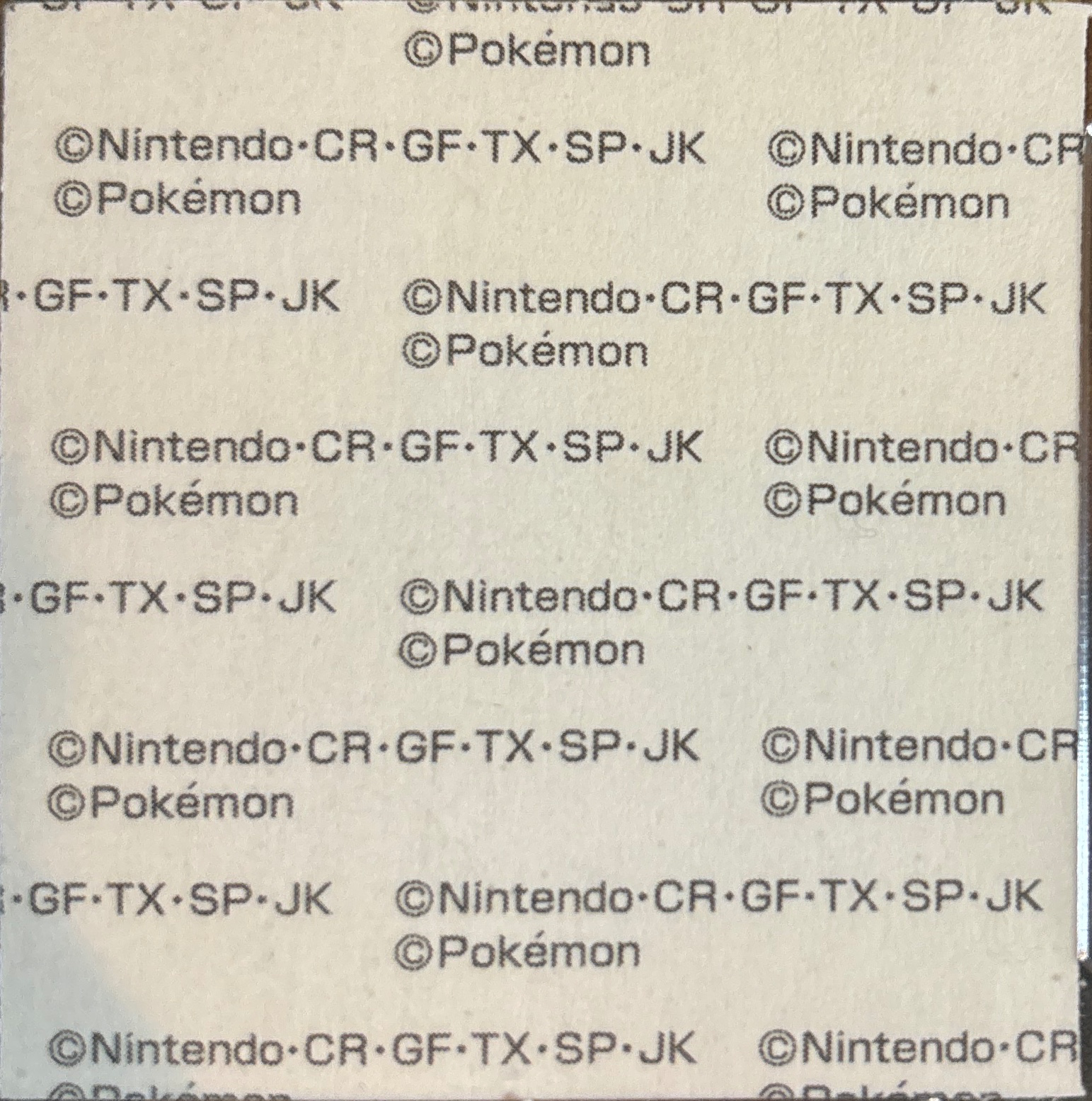 Charmander bread sticker #4804, Daiichi Pan Pokémon Deco Chara Wave 205 Bread Stickers Checklist, back