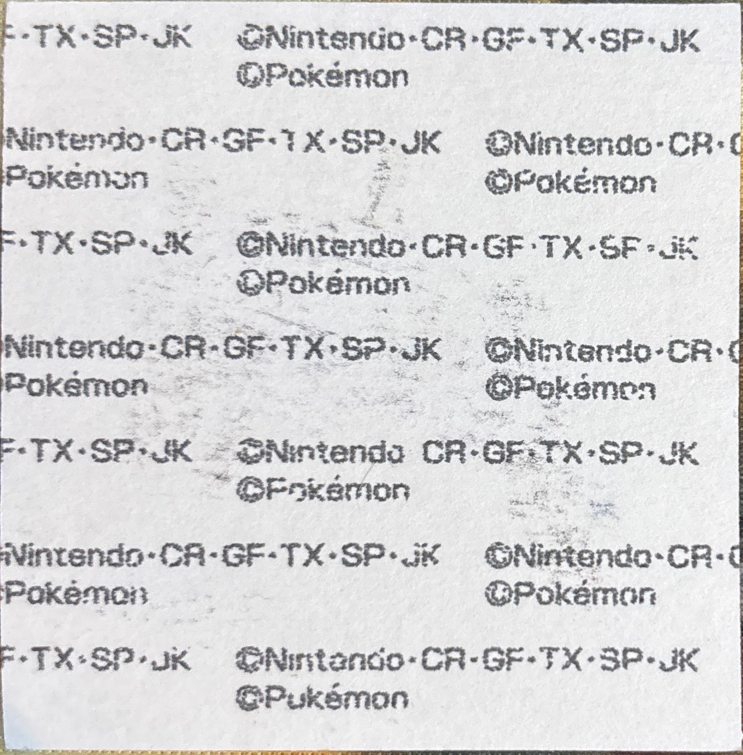 Magnezone bread sticker #1674, Daiichi Pan Pokémon Deco Chara Wave 81 Bread Stickers Checklist, back