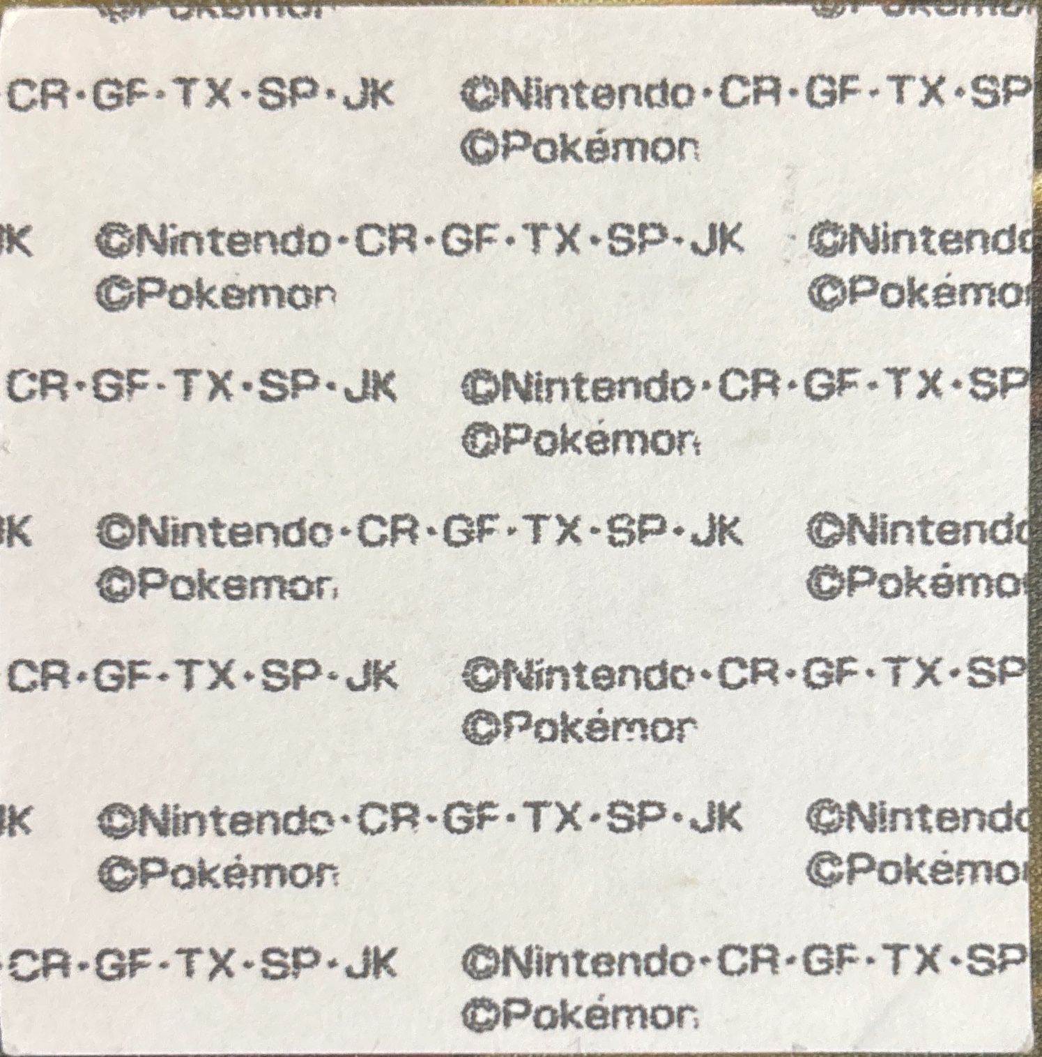 Turtwig bread sticker #1577, Daiichi Pan Pokémon Deco Chara Wave 77 Bread Stickers Checklist, back