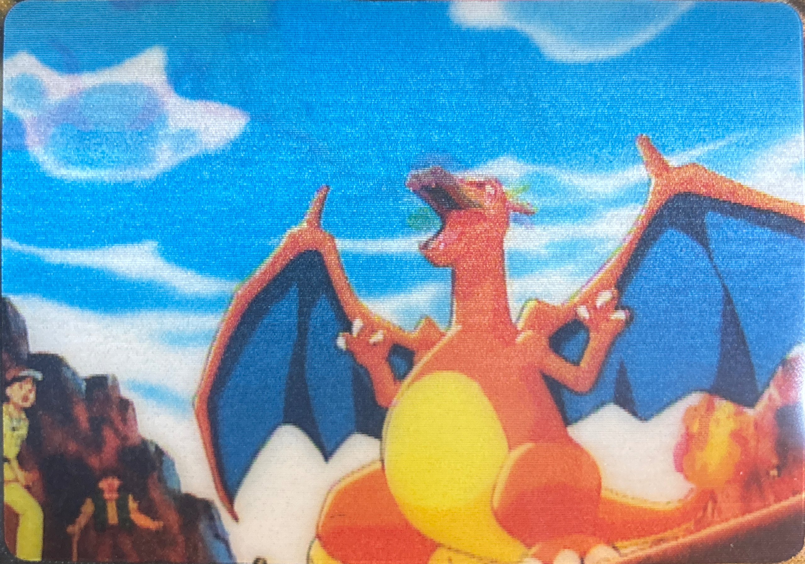 Charizard card #24, Pokémon Pioneer/Viz VHS Lenticular Cards Checklist, front