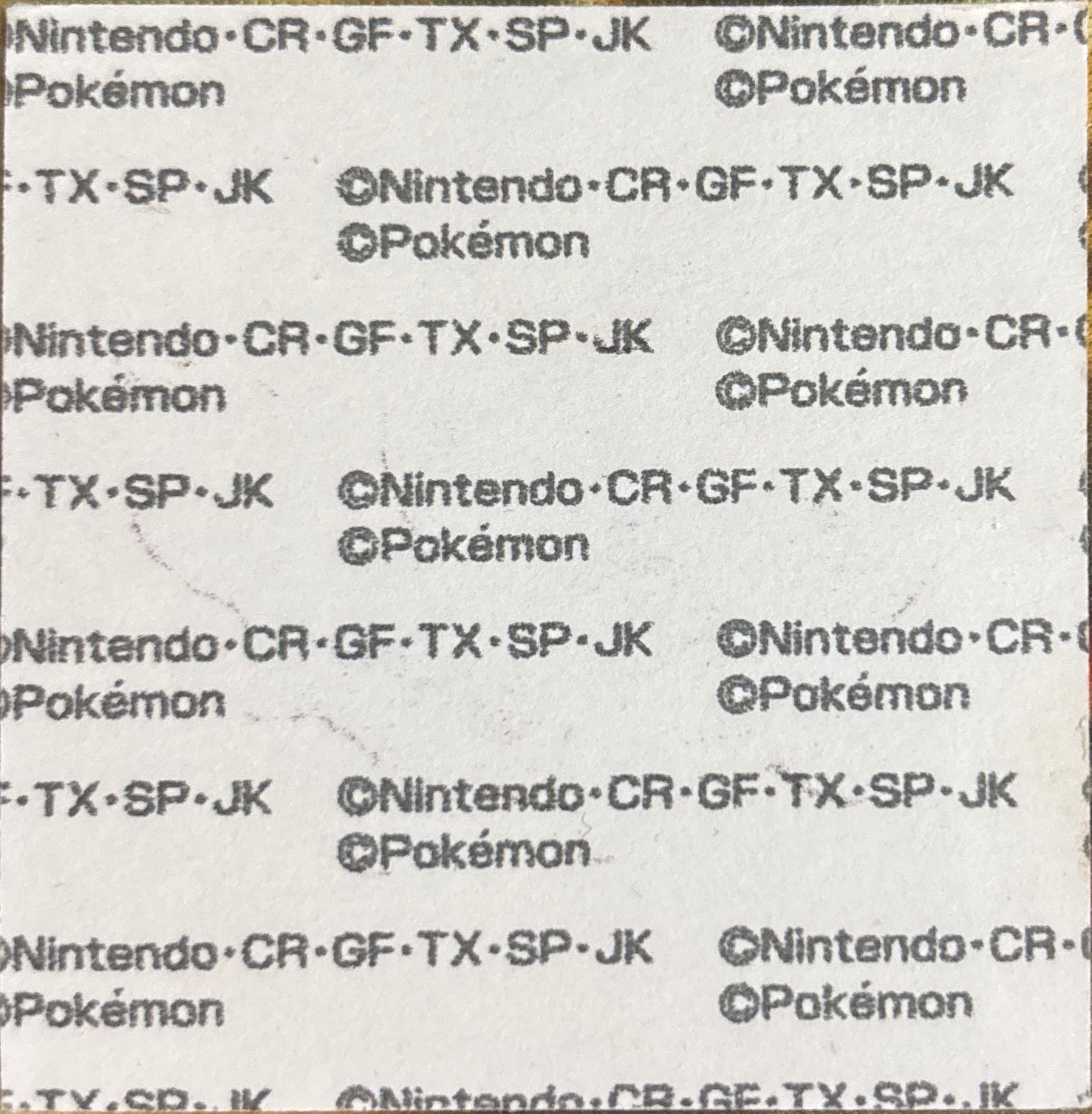 Whiscash bread sticker #1323, Daiichi Pan Pokémon Deco Chara Wave 64 Bread Stickers Checklist, back