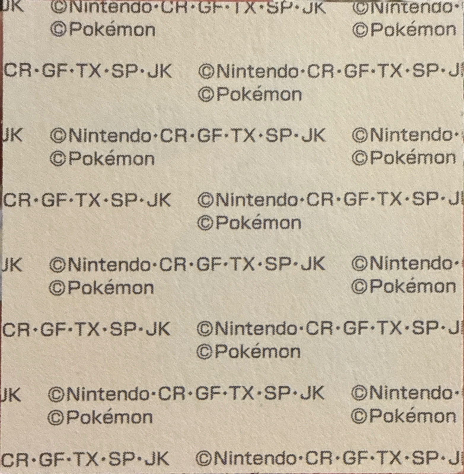 Mega Blastoise bread sticker, Daiichi Pan Pokémon Deco Chara Wave 211 Bread Stickers Checklist, back