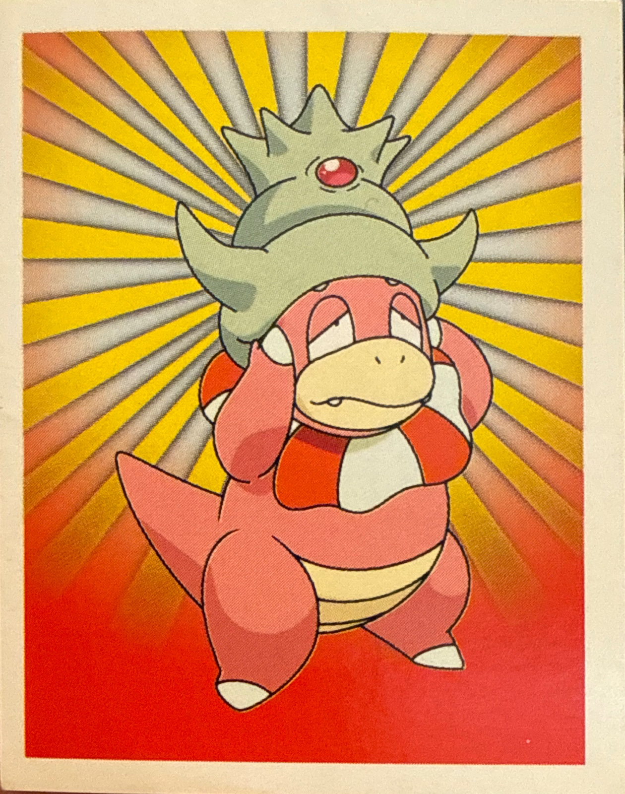 Slowking card #P5, Pokémon Merlin Series 3 (2001), front