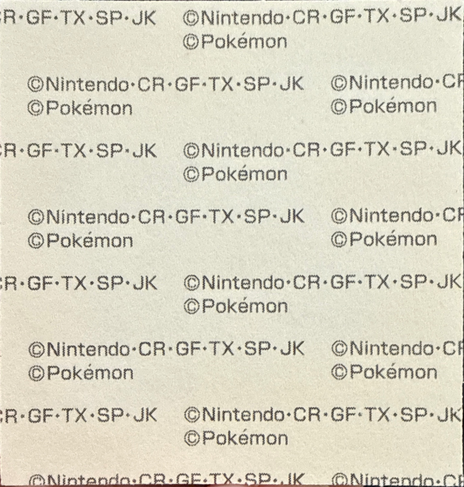 Hattrem bread sticker #4913, Daiichi Pan Pokémon Deco Chara Wave 209 Bread Stickers Checklist, back