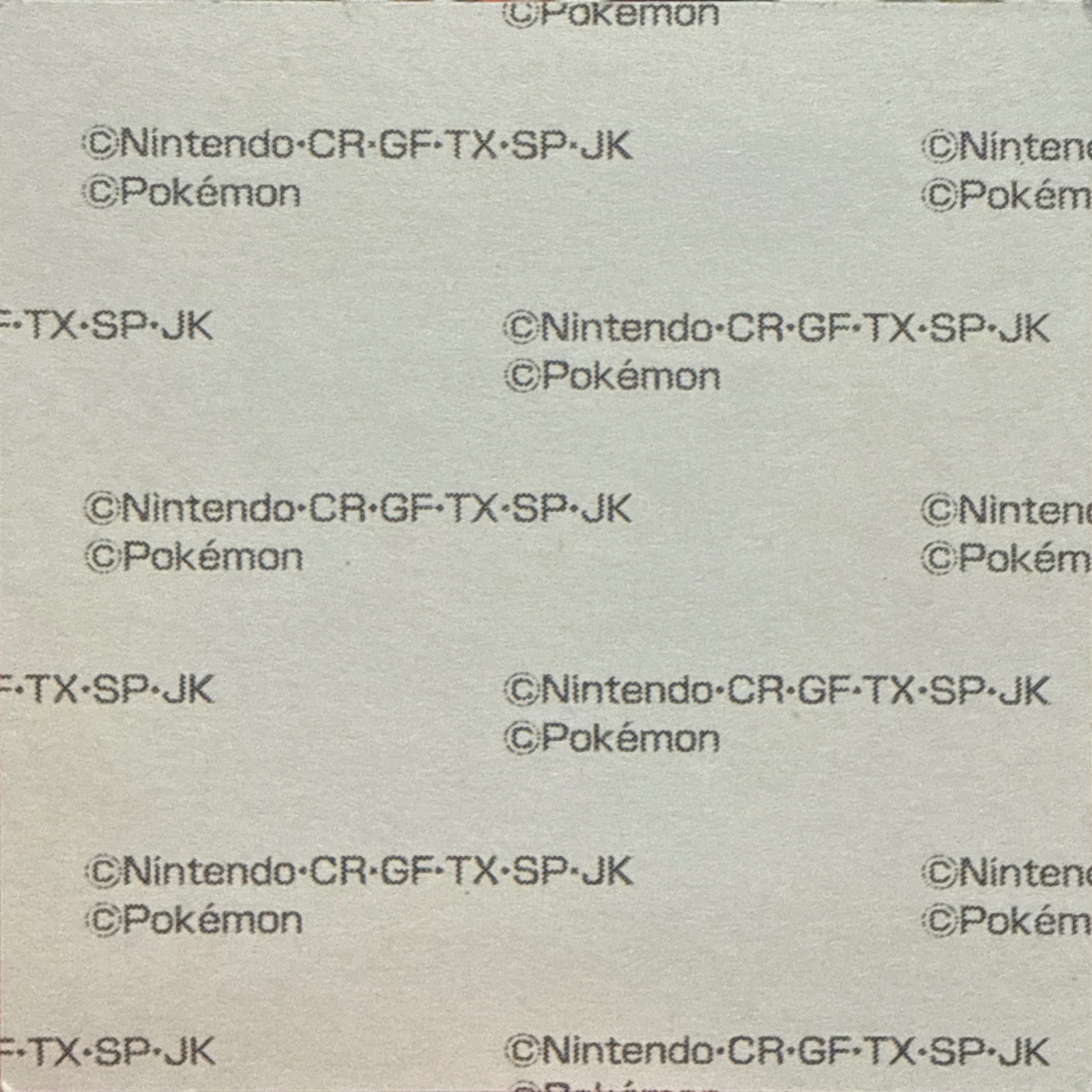 Blastoise bread sticker #4314, Daiichi Pan Pokémon Deco Chara Wave 194 Bread Stickers Checklist, back
