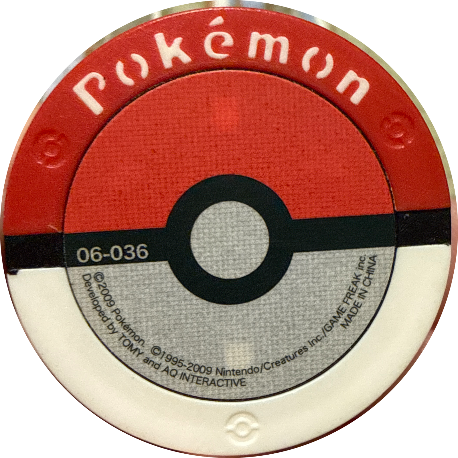 Snover collectible #06-036, Pokemon Battrio Shaymin's Meeting Chapter Checklist (2008), back