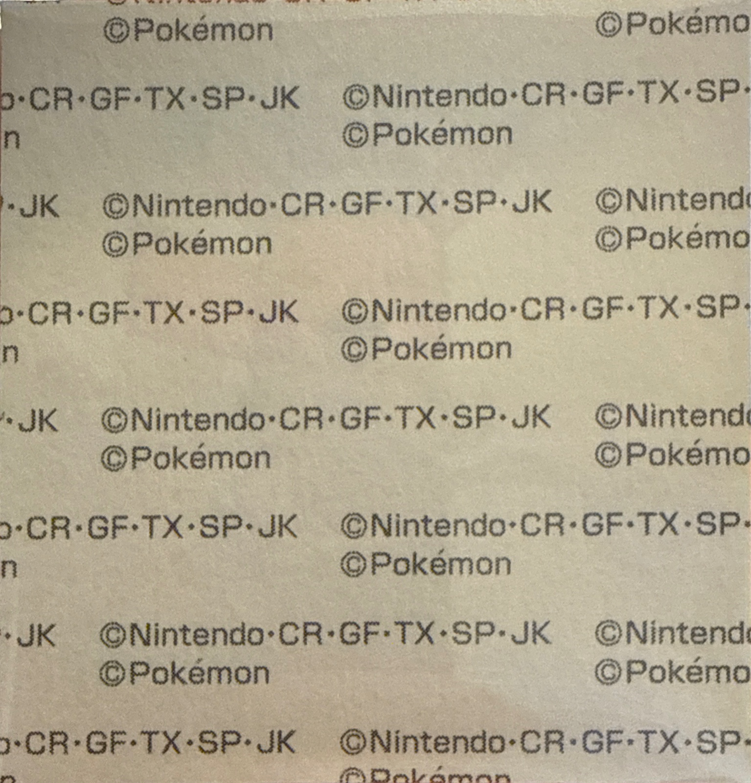 Pikachu bread sticker, Daiichi Pan Pokémon Deco Chara Wave 214 Bread Stickers Checklist, back
