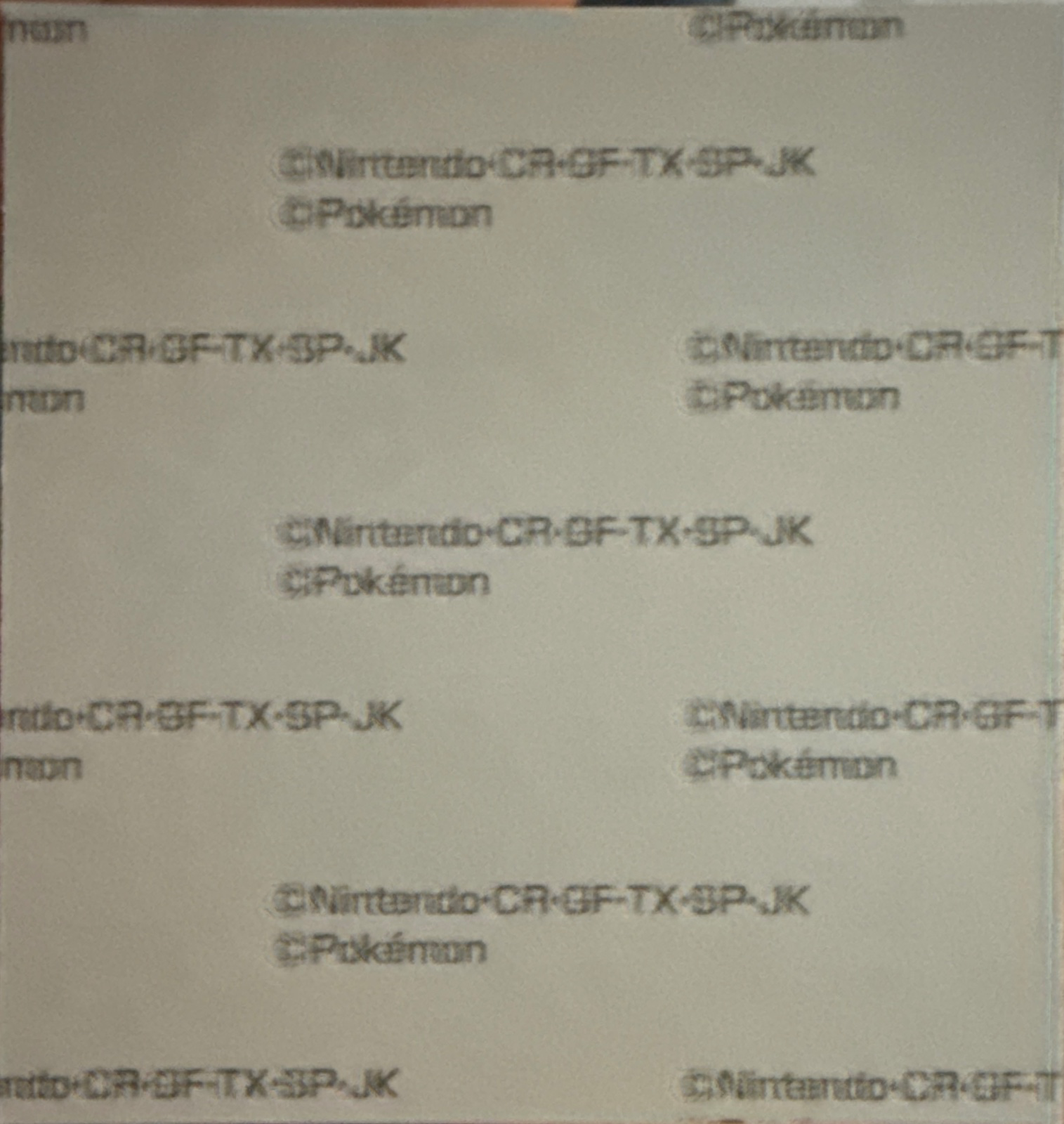 Raichu bread sticker #4323, Daiichi Pan Pokémon Deco Chara Wave 194 Bread Stickers Checklist, back
