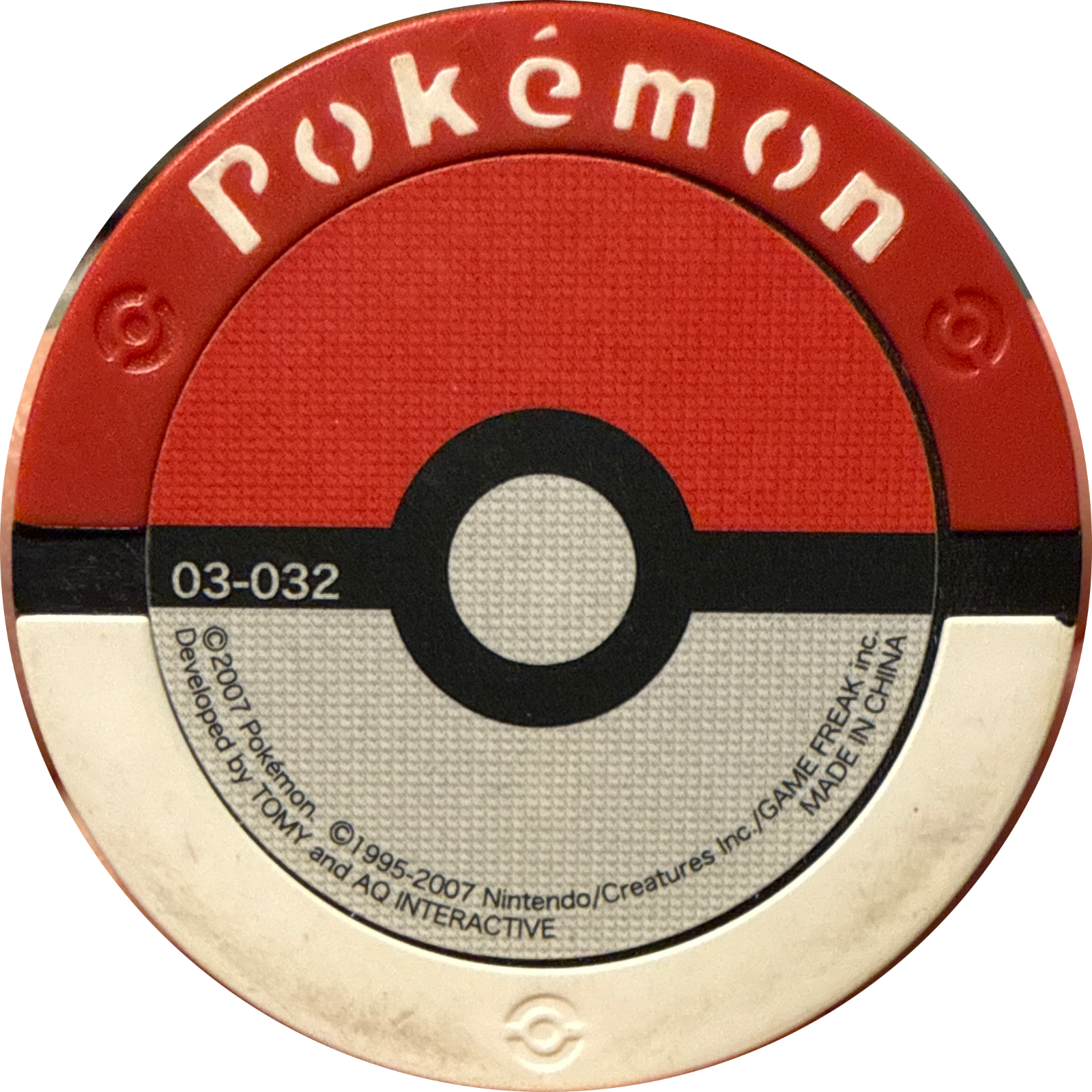Eevee collectible #03-032, Pokemon Battrio Mewtwo's Challenge Chapter Checklist (2008), back