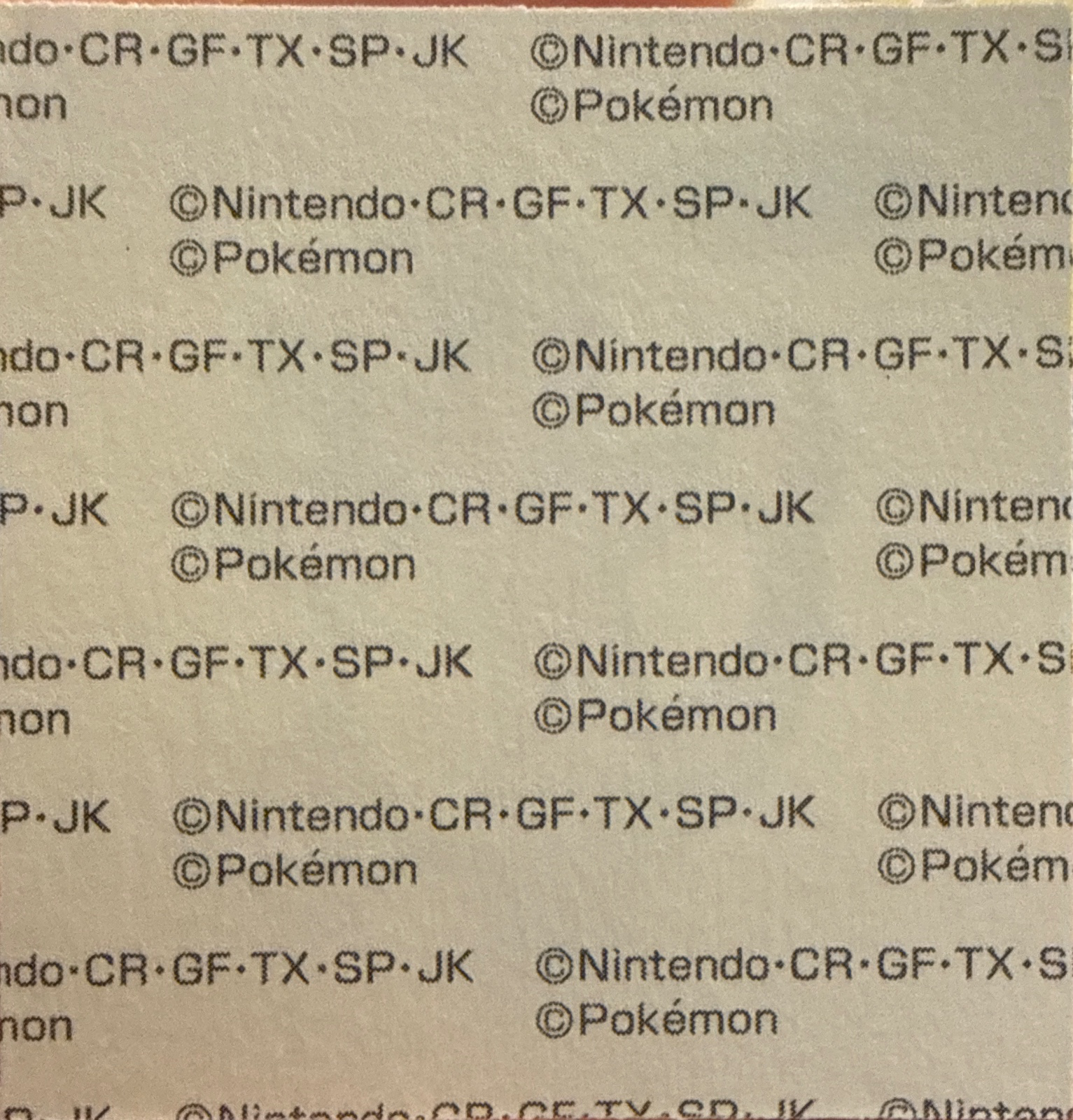 Charmander bread sticker, Daiichi Pan Pokémon Deco Chara Wave 216 Bread Stickers Checklist, back