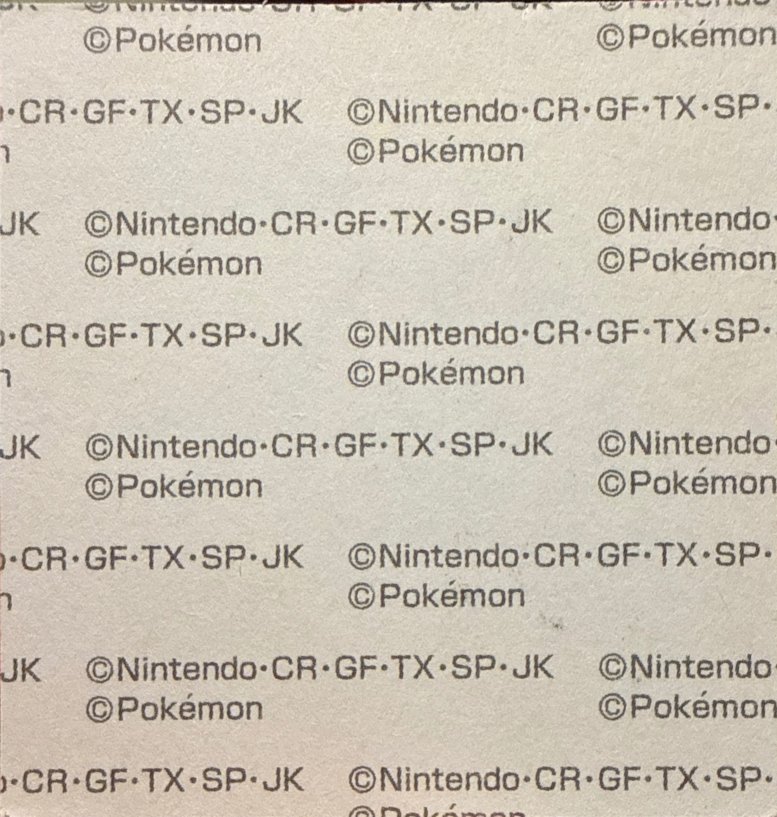 Rotom (Wash) bread sticker #2027, Daiichi Pan Pokémon Deco Chara Wave 99 Bread Stickers Checklist, back