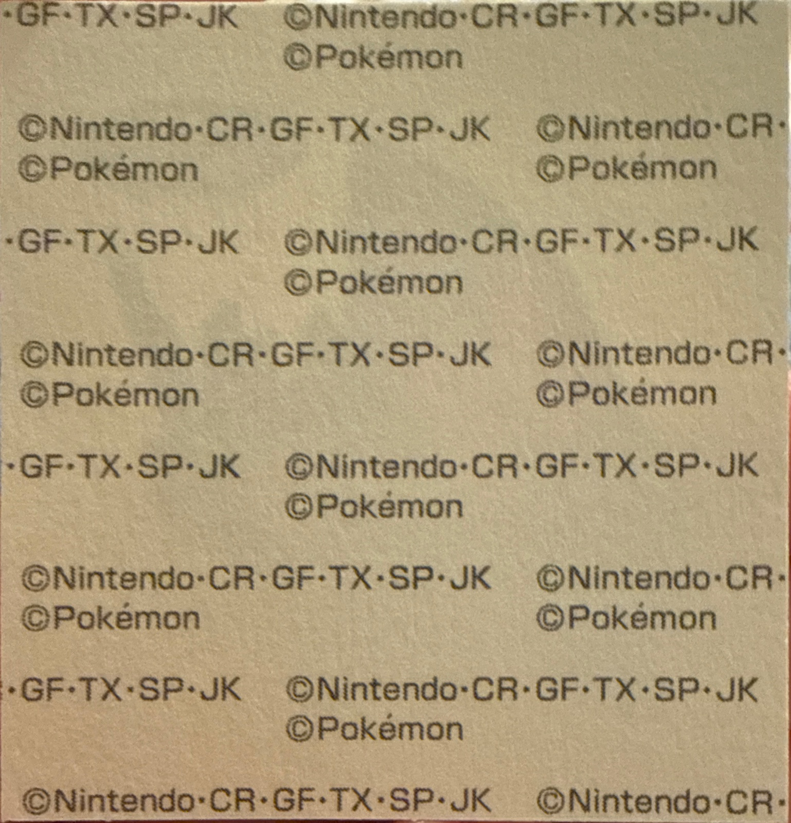 Mega Sableye bread sticker, Daiichi Pan Pokémon Deco Chara Wave 215 Bread Stickers Checklist, back