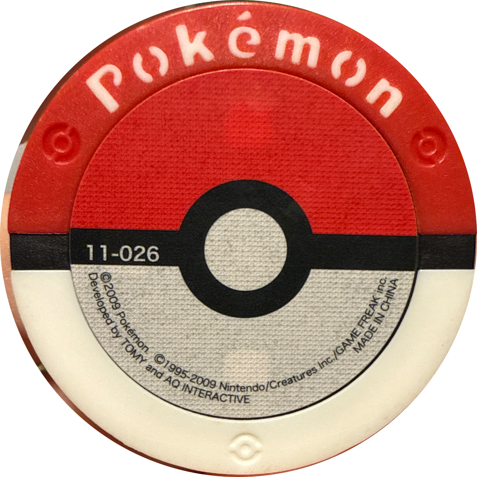 Togepi collectible #11-026, Pokemon Battrio Decisive Battle! Kyogre & Groudon Chapter, back