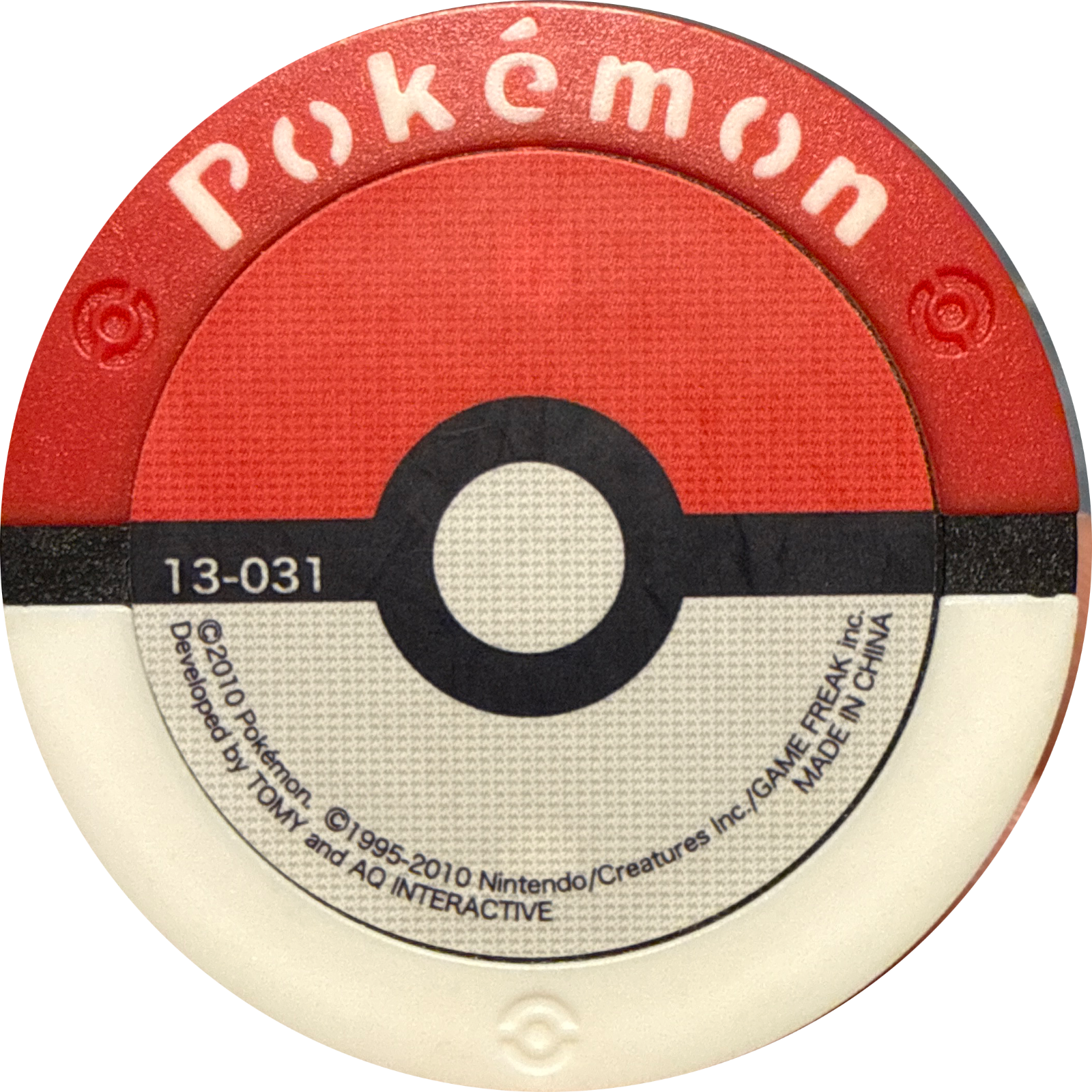 Chatot collectible #13-031, Pokemon Battrio Legendary Challenge Chapter Checklist (2010), back