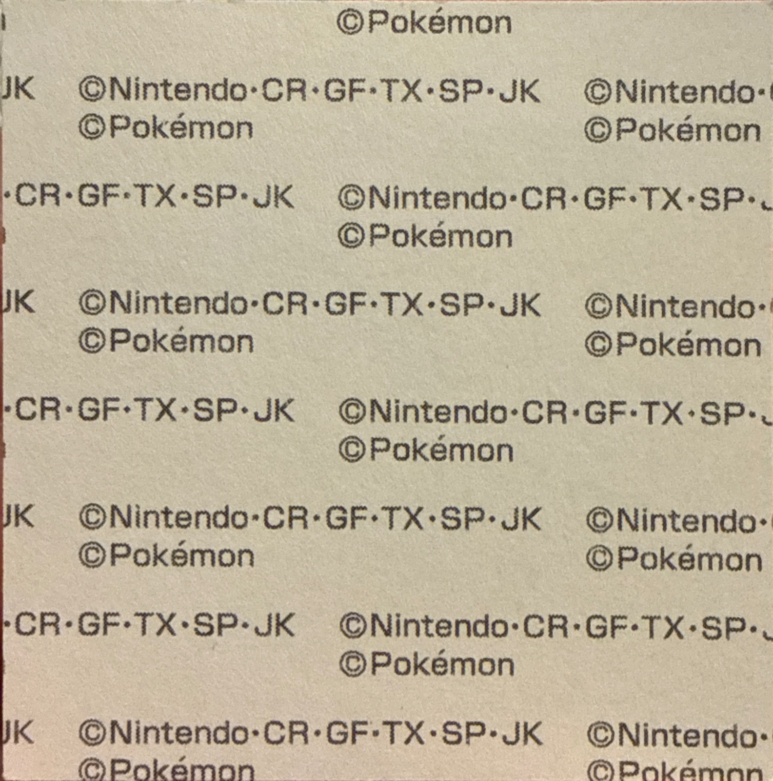 Pachirisu bread sticker #3955, Daiichi Pan Pokémon Deco Chara Wave 182 Bread Stickers Checklist, back