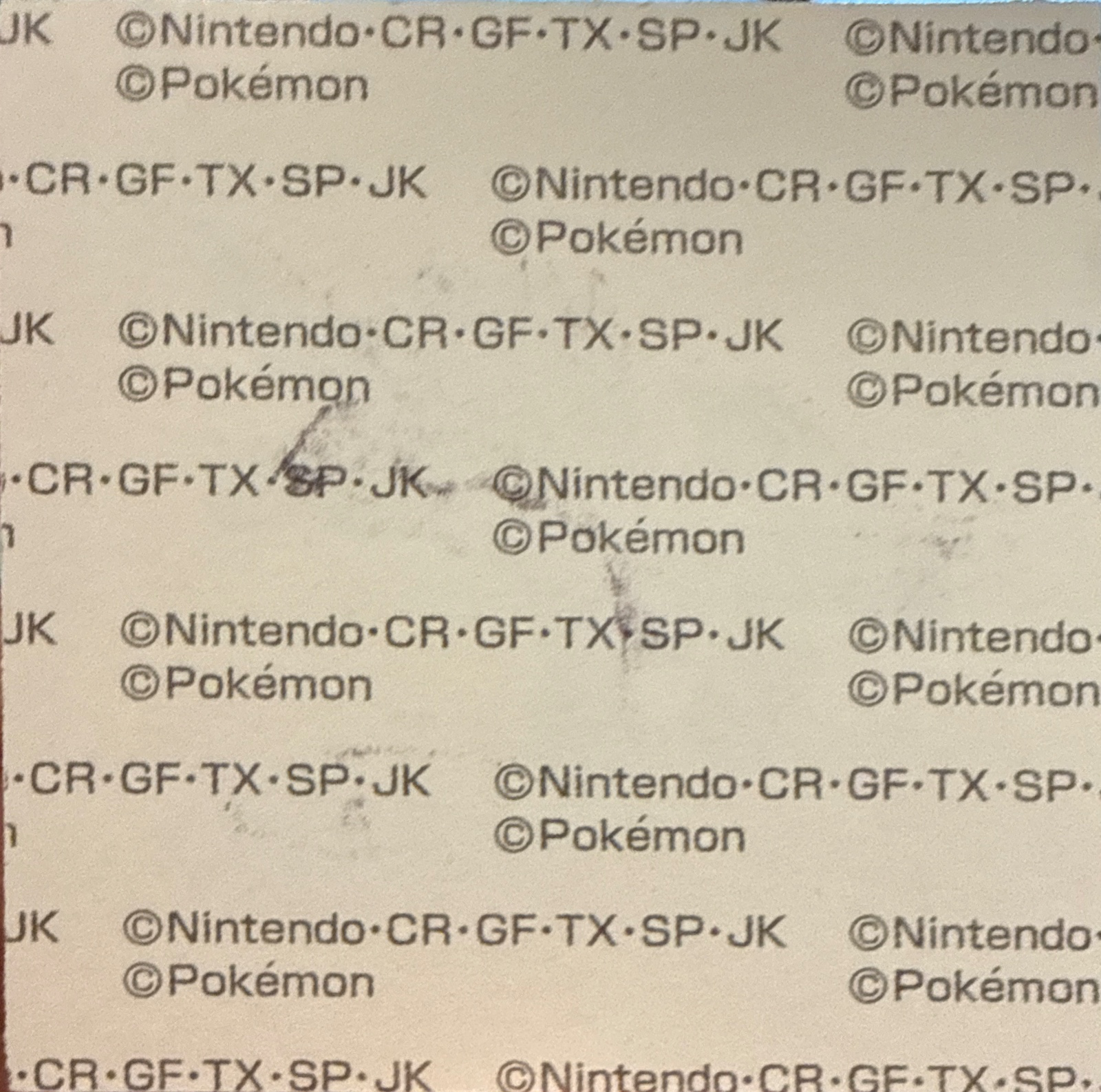 Dialga bread sticker #2190, Daiichi Pan Pokémon Deco Chara Wave 107 Bread Stickers Checklist, back