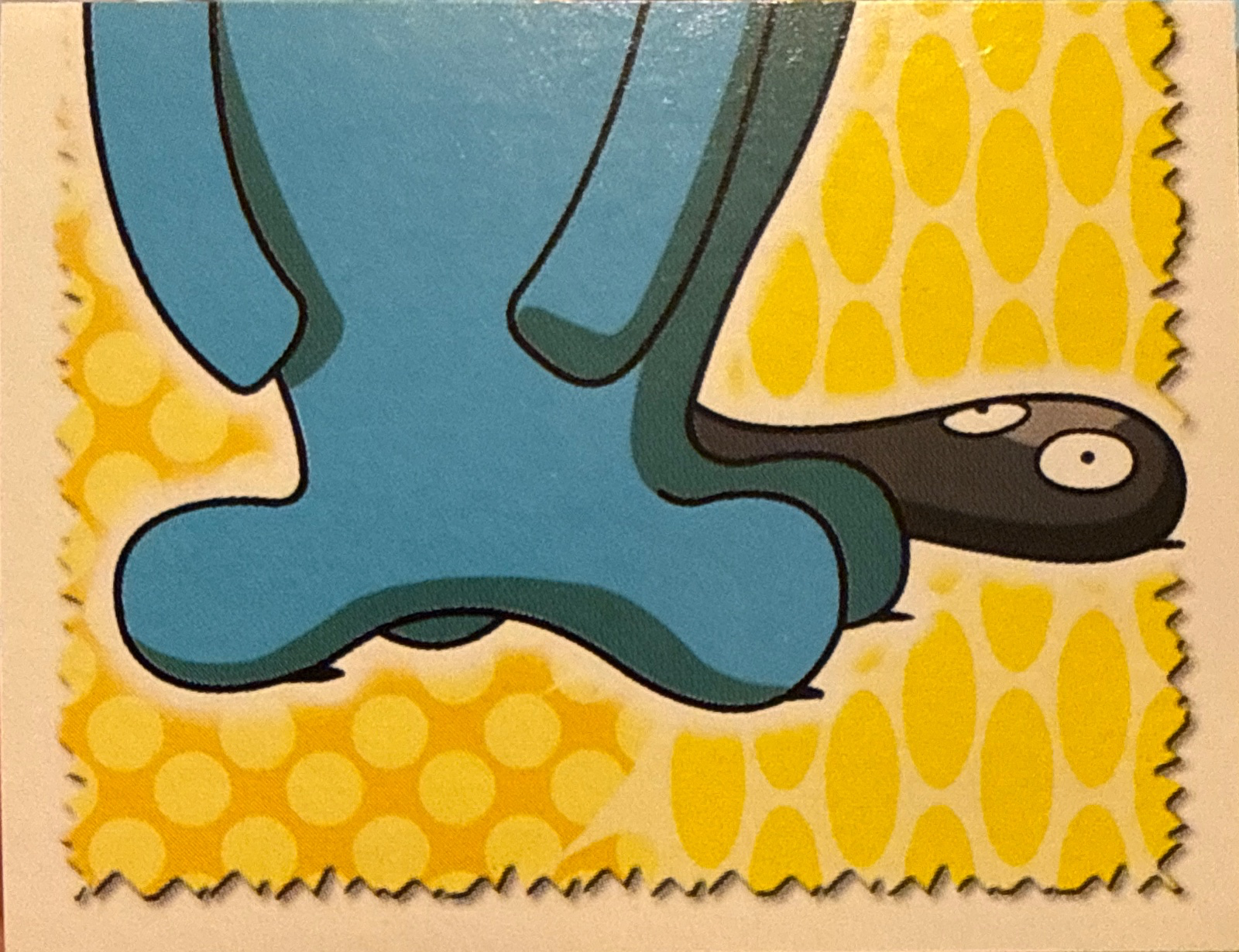 Wobbuffet 2/2 card #27, Pokémon Merlin Series 3 (2001), front