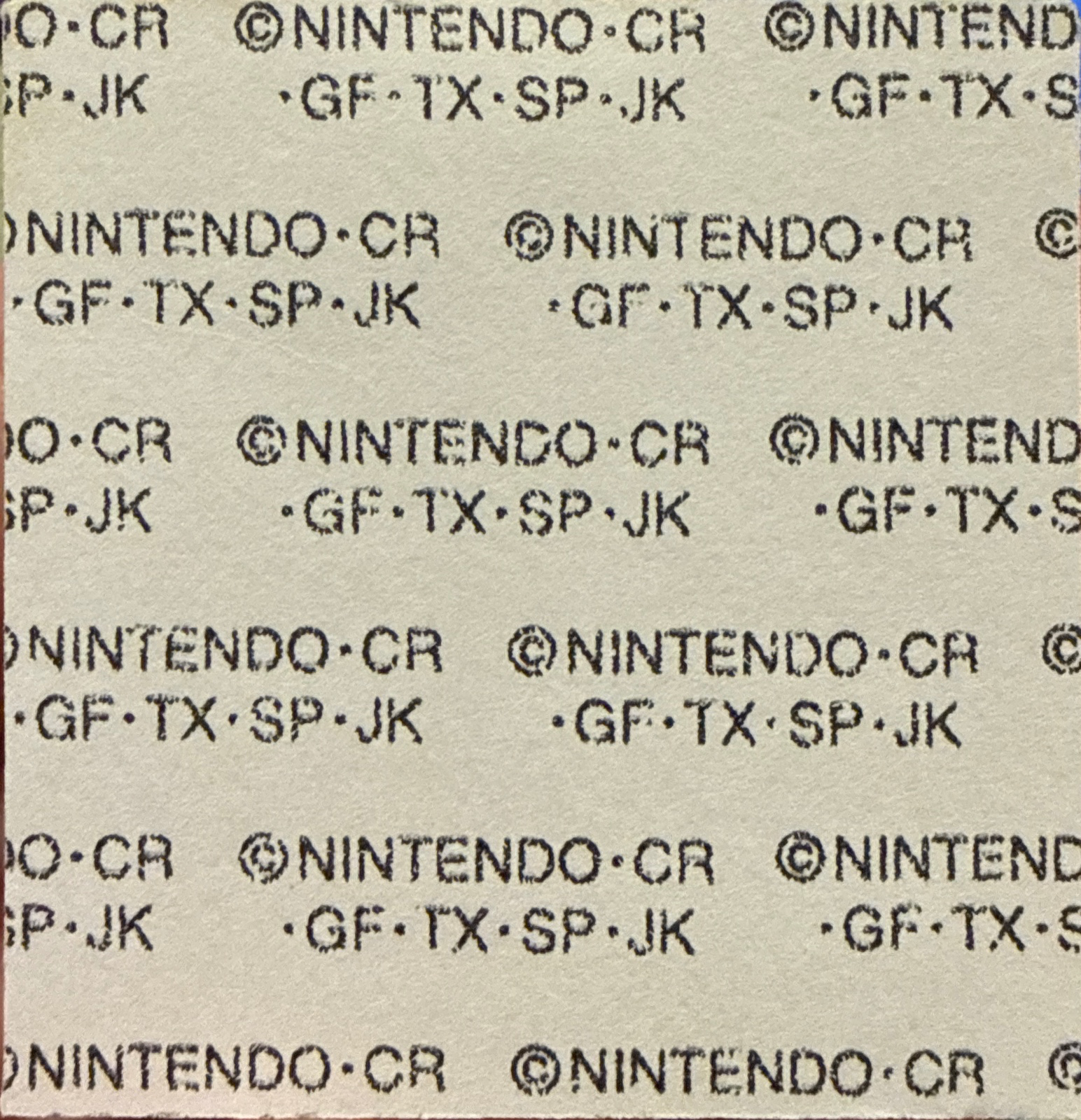 Gastly bread sticker #438, Daiichi Pan Pokémon Deco Chara Wave 21 Bread Stickers Checklist, back