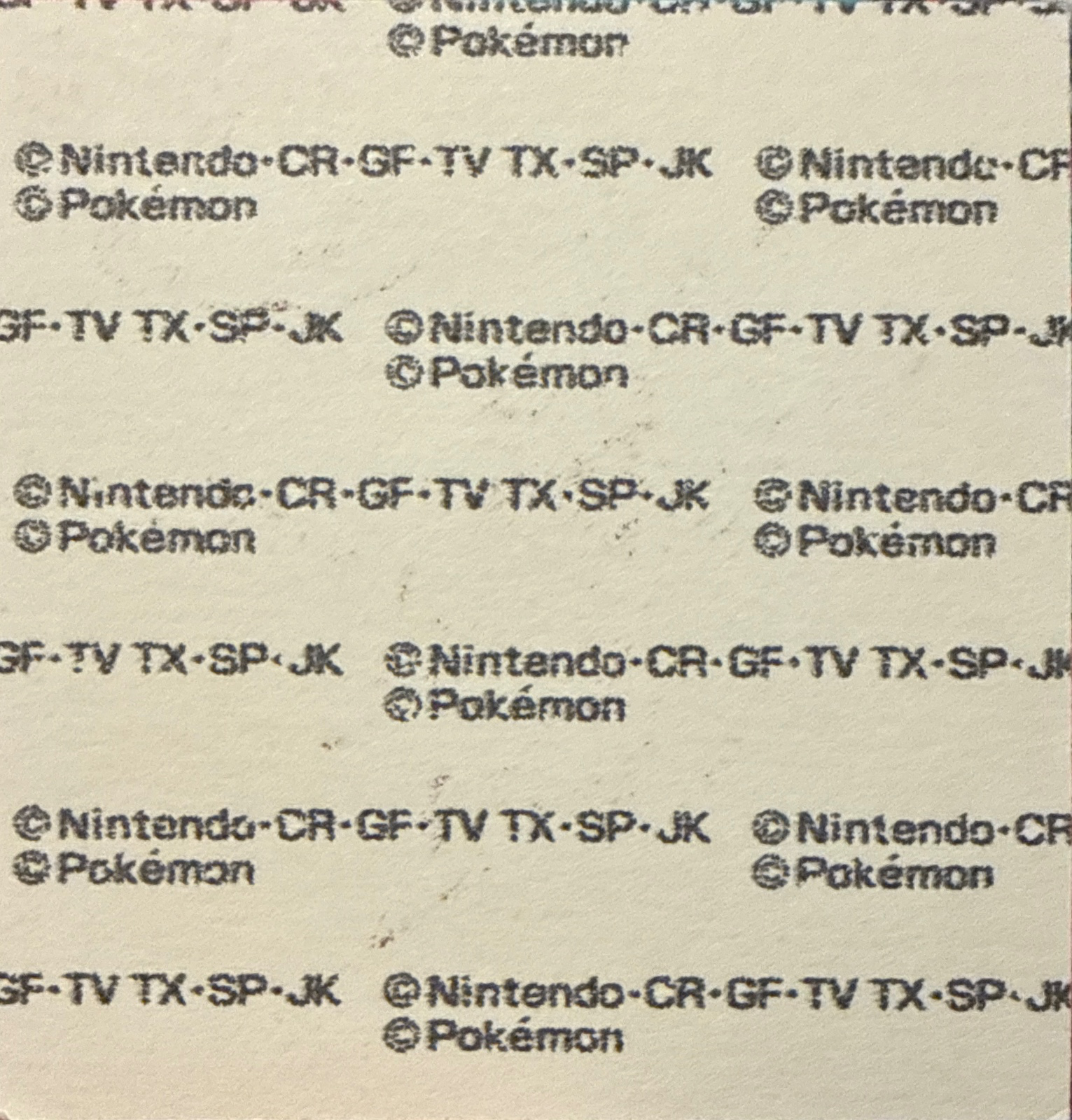 Carvanha bread sticker #794, Daiichi Pan Pokémon Deco Chara Wave 38 Bread Stickers Checklist, back