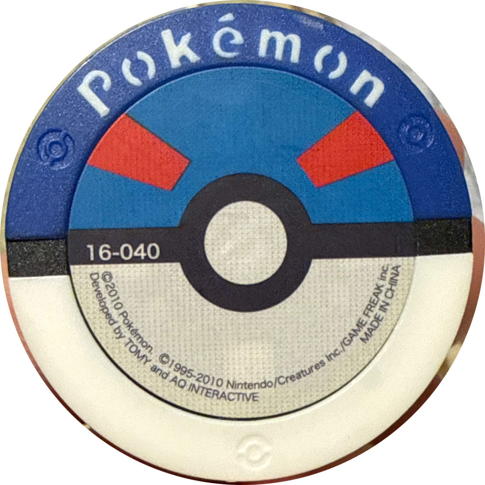 Bond Rotom (フロストロトム) collectible #16-040, Pokemon Battrio Endless Battle Chapter Checklist (2010), back