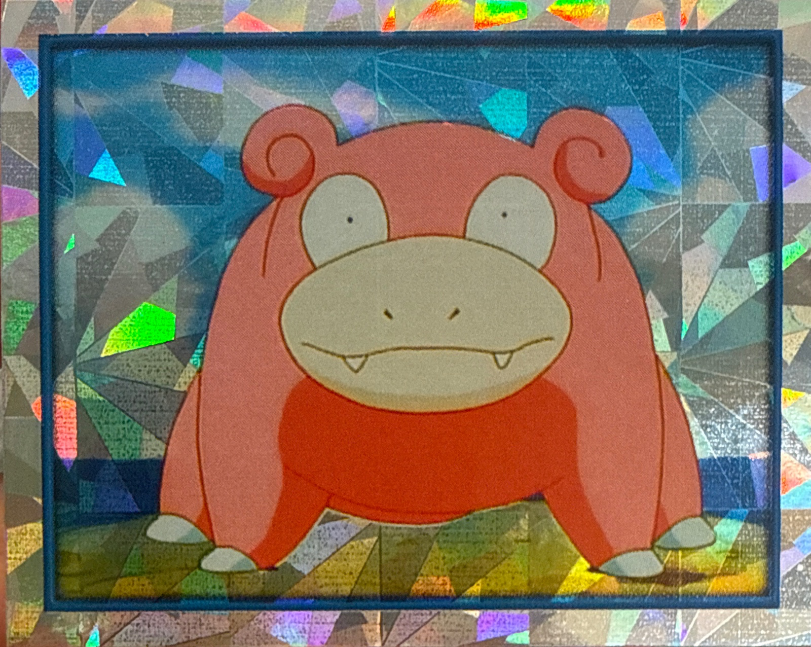 Slowpoke card #183, Pokémon Merlin Series 2 (2000), front