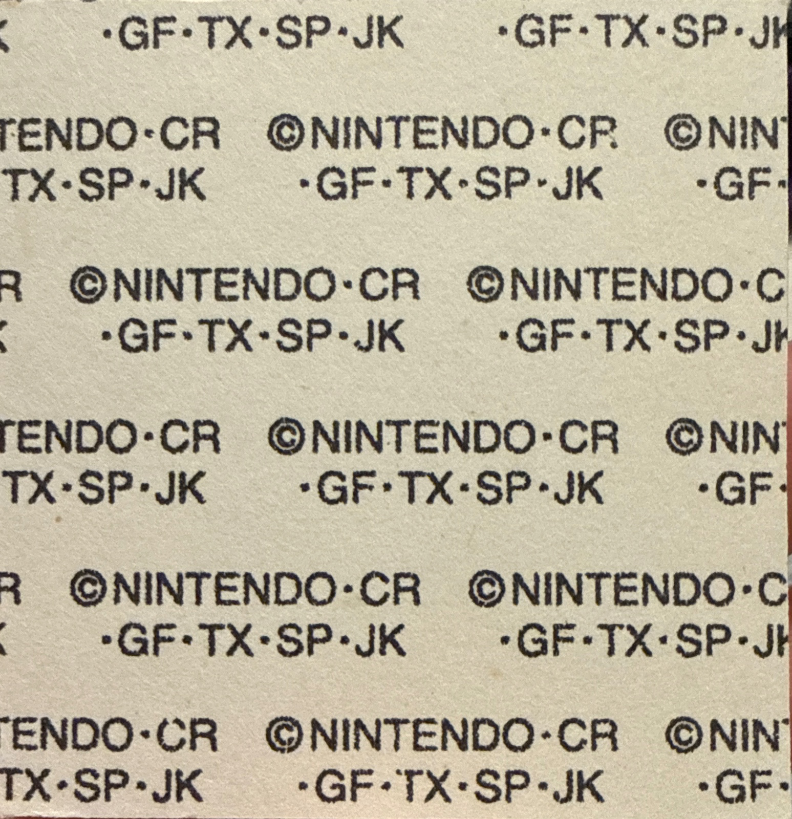 Haunter bread sticker #143, Daiichi Pan Pokémon Deco Chara Wave 7 Bread Stickers Checklist, back