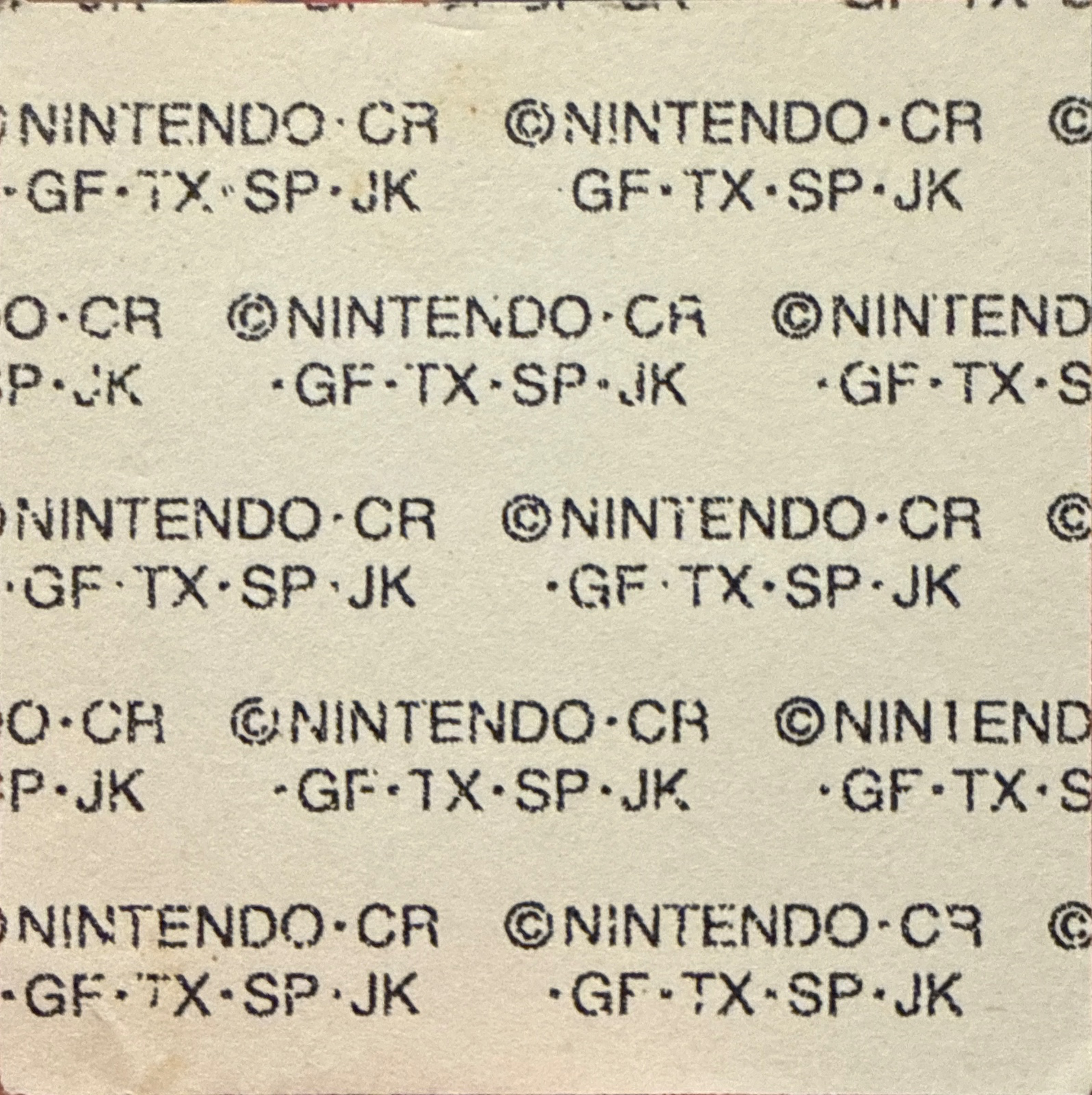 Slugma bread sticker #583, Daiichi Pan Pokémon Deco Chara Wave 28 Bread Stickers Checklist, back