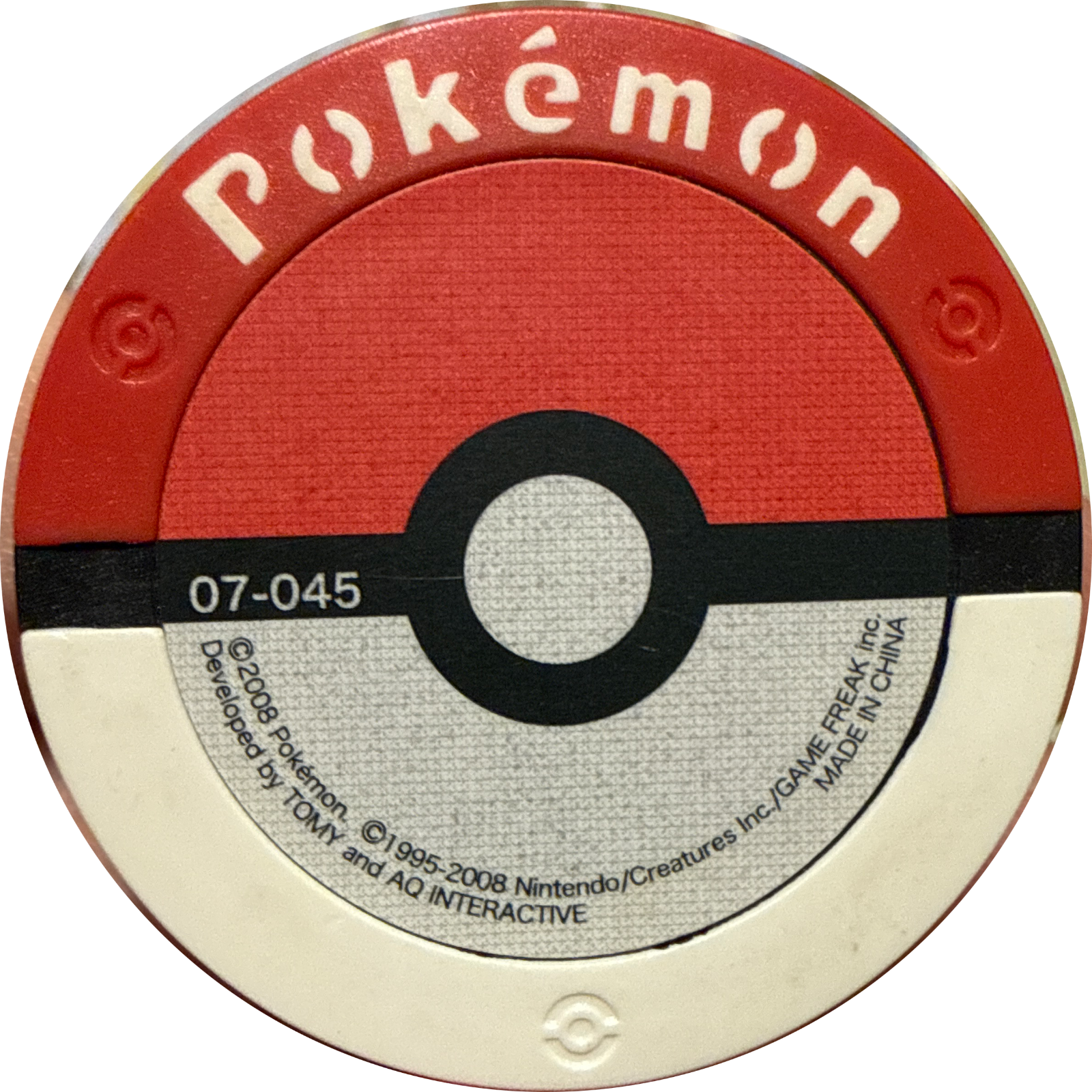 Diglett collectible #07-045, Pokemon Battrio Deoxys Storm Chapter Checklist (2008), back