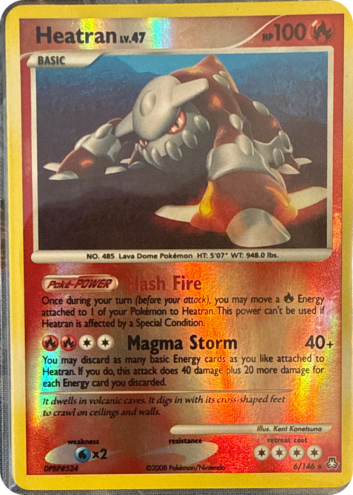 trading card, Legends Awakened Checklist (2008) · Pokémon TCG