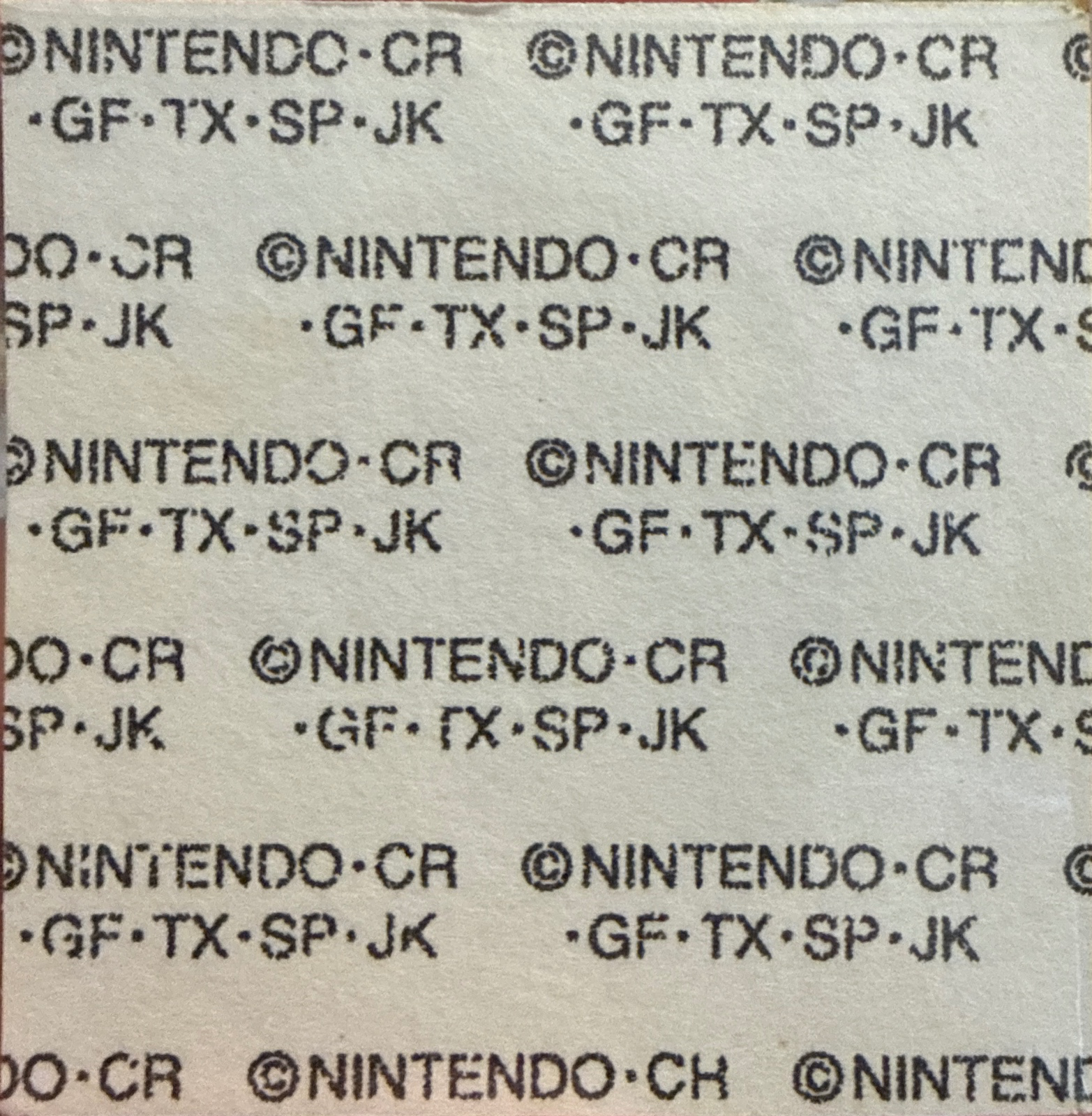 Gligar bread sticker #361, Daiichi Pan Pokémon Deco Chara Wave 17 Bread Stickers Checklist, back