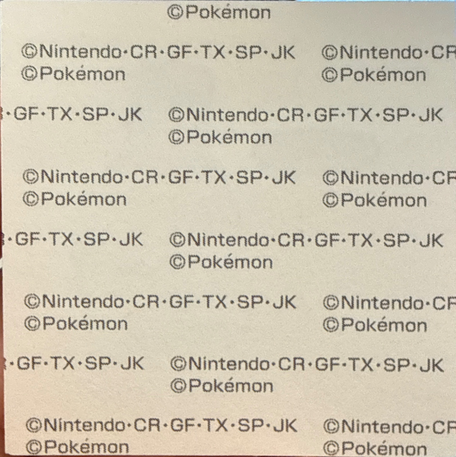 Elekid bread sticker, Daiichi Pan Pokémon Deco Chara Wave 215 Bread Stickers Checklist, back