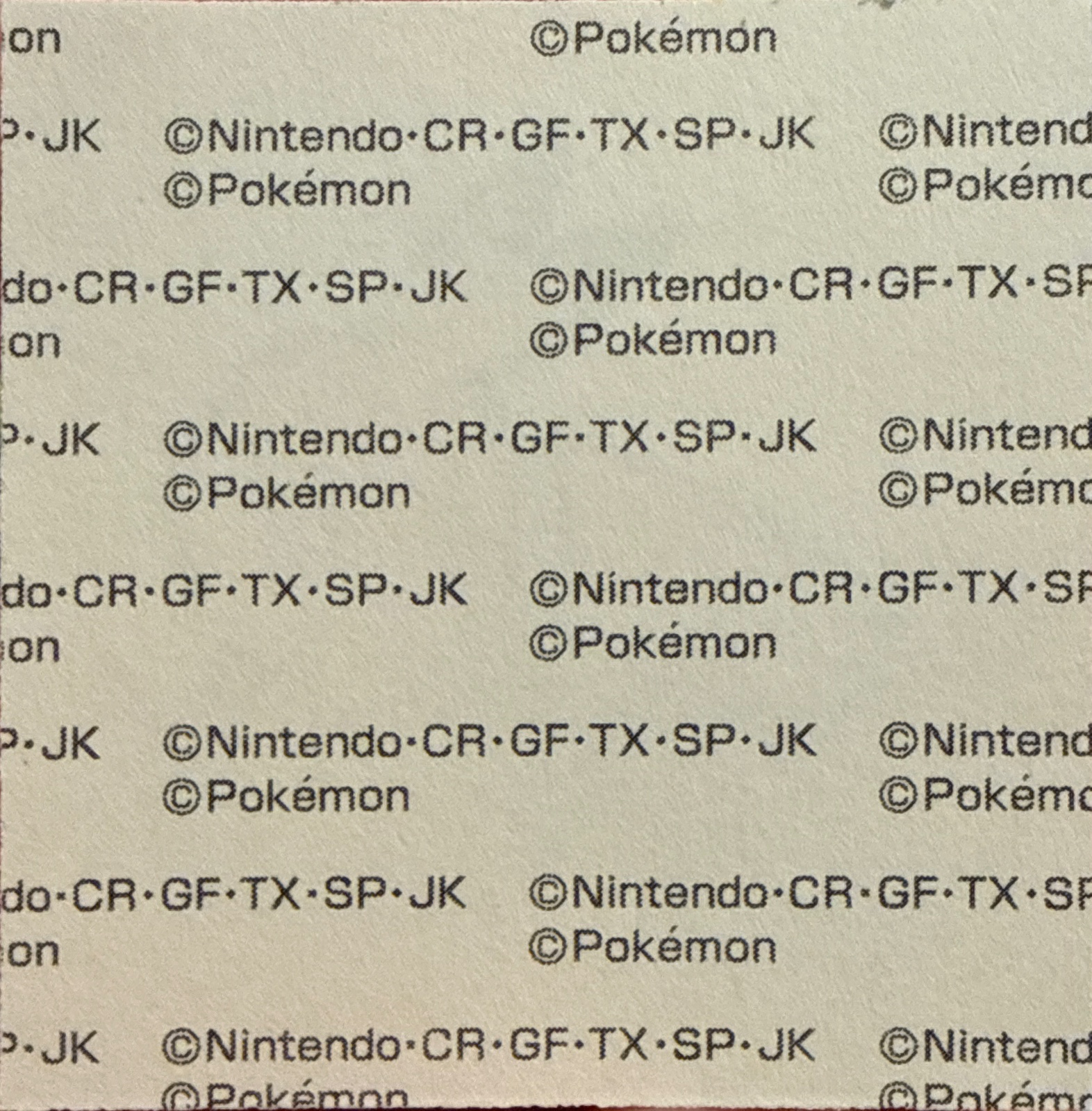 Pikachu bread sticker, Daiichi Pan Pokémon Deco Chara Wave 212 Bread Stickers Checklist, back