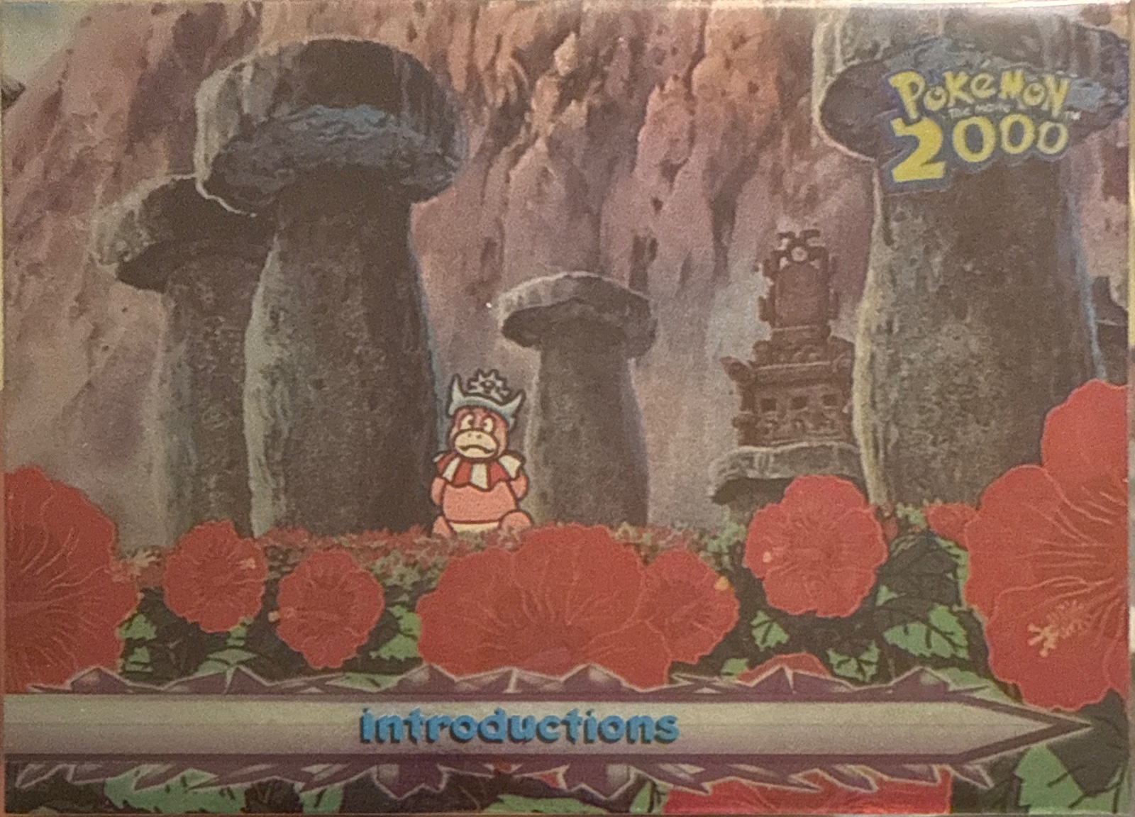 Introductions card #13, Pokemon Topps Movie 2000 Trading Cards, front