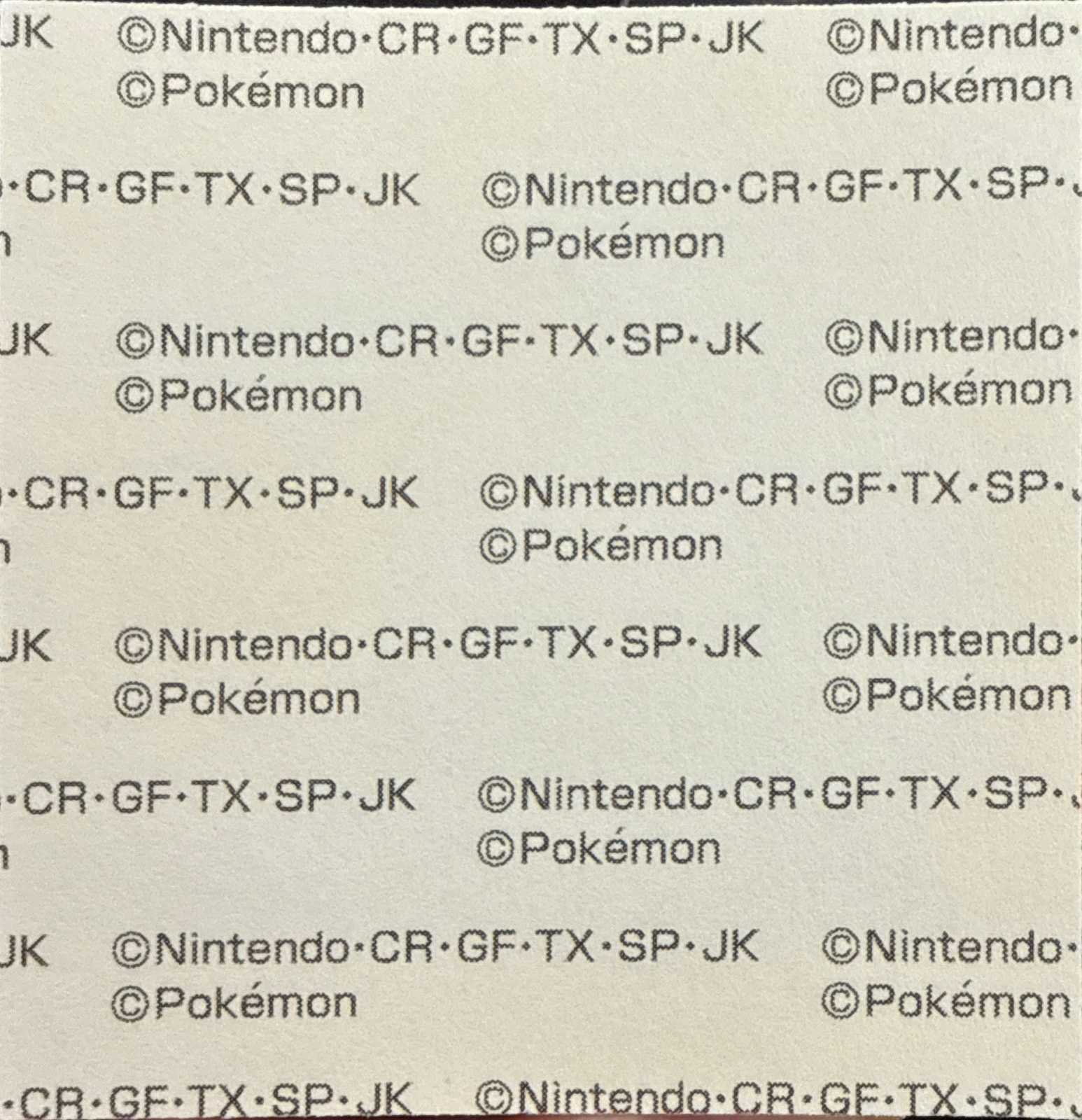 Goomy bread sticker, Daiichi Pan Pokémon Deco Chara Wave 211 Bread Stickers Checklist, back