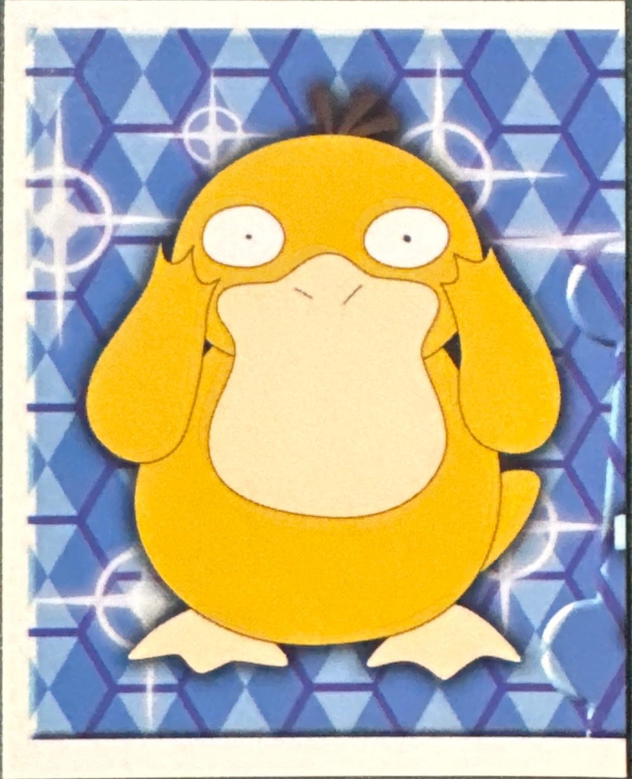Psyduck, Evolution Card #232, Pokémon Merlin Series 1 (1999), front