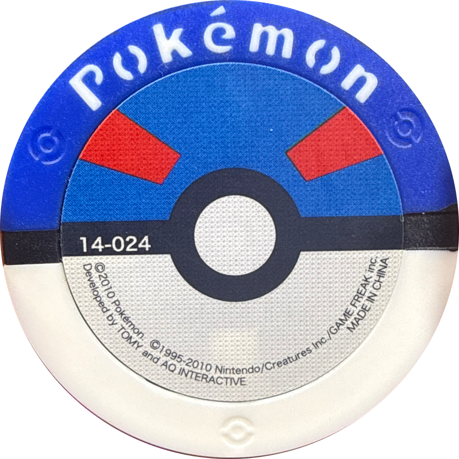 Bond Abomasnow collectible #14-024, Pokemon Battrio Mewtwo Awakening Chapter Checklist (2010), back