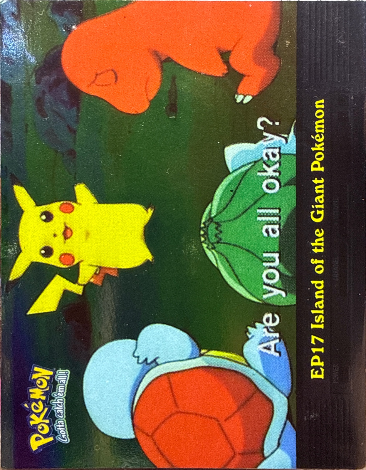 Island of the Giant Pokémon card #EP17, Pokemon Topps Series 2 (1999), front