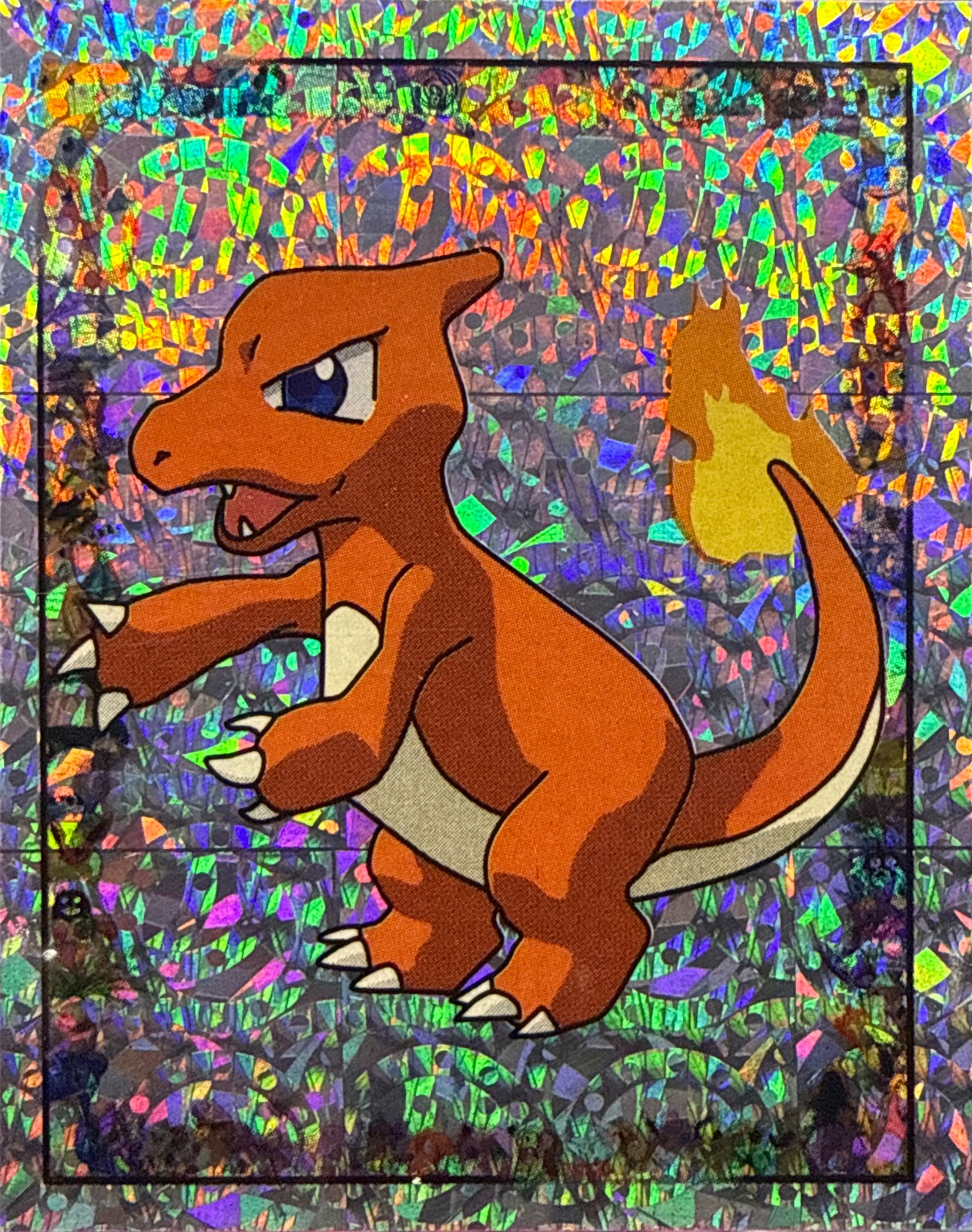 Charmeleon, Glittery card #S3, Pokémon Merlin Series 1 (1999), front