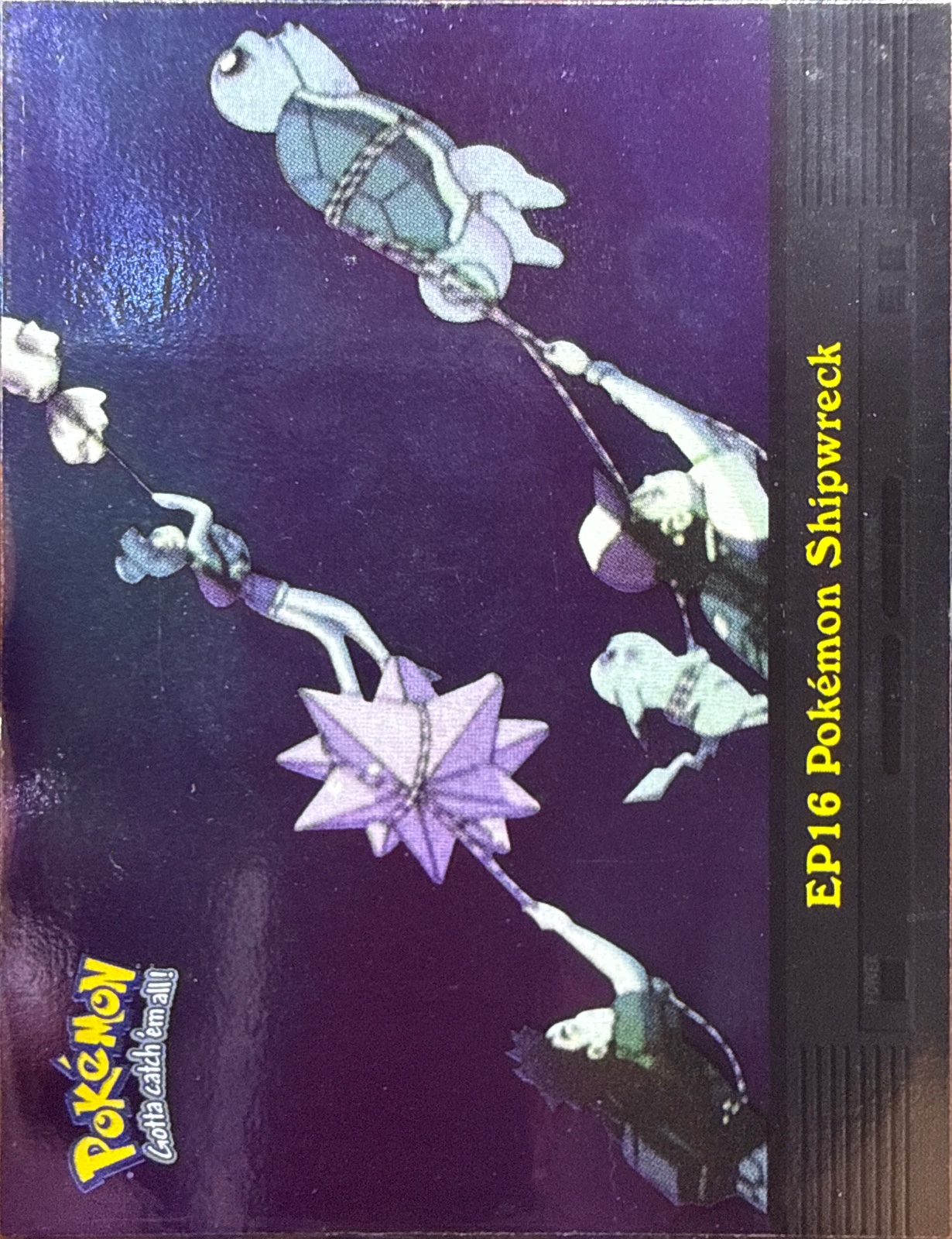 Pokémon Shipwreck card #EP16, Pokemon Topps Series 2 (1999), front