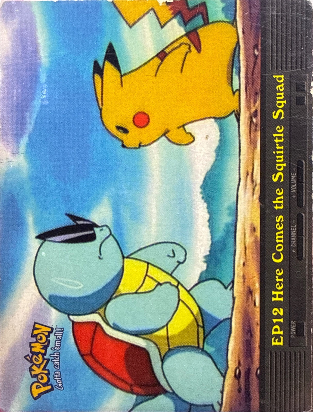 Here Comes The Squirtle Squad card #EP12, Pokemon Topps Series 2 (1999), front