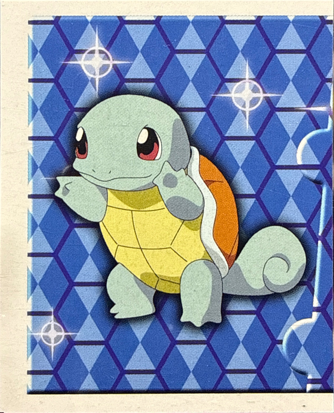 Squirtle, Evolution Card #229, Pokémon Merlin Series 1 (1999), front