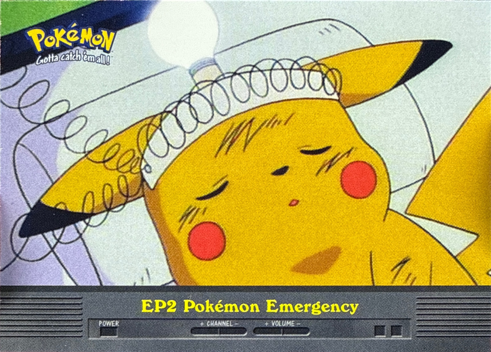 Pokémon Emergency card #EP2, Pokemon Topps Series 2 (1999), front